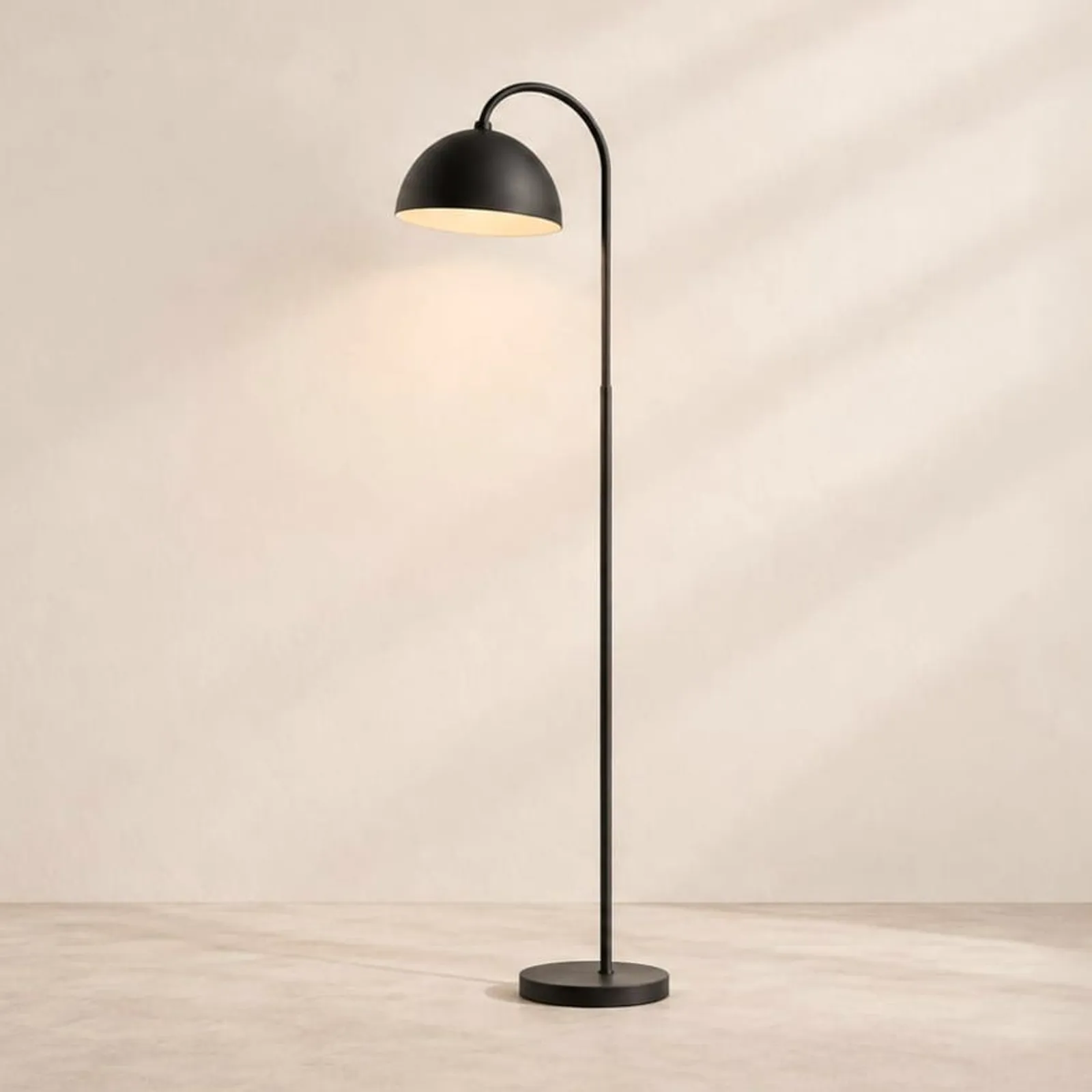 Lampadaire Vall en acier