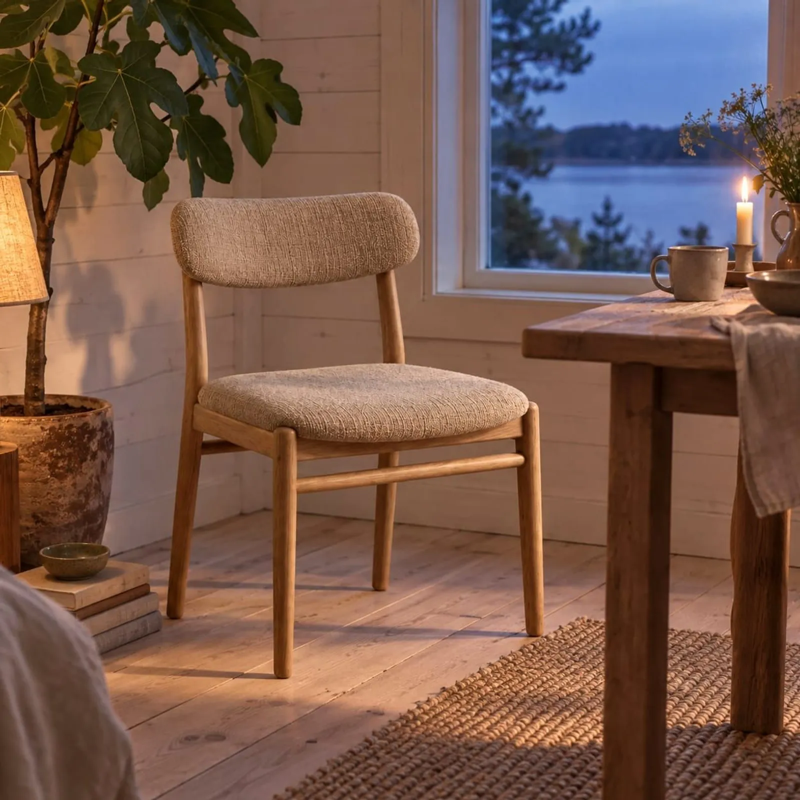 Chaise Kvarn naturel IV - miniature 3