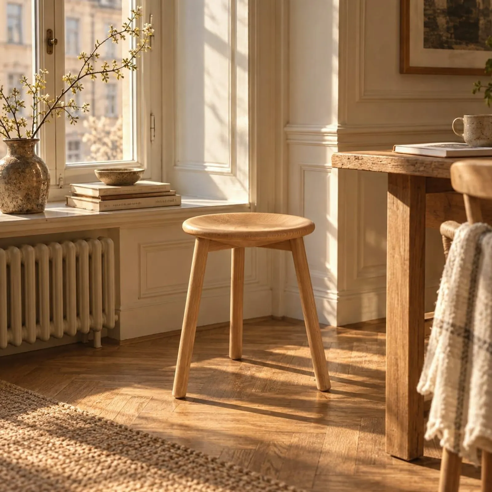 Tabouret Nypon sauge - miniature 3