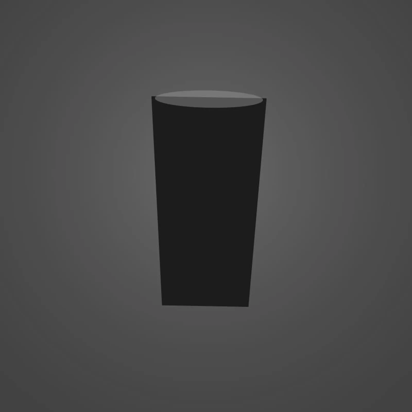Glas Skär Kol