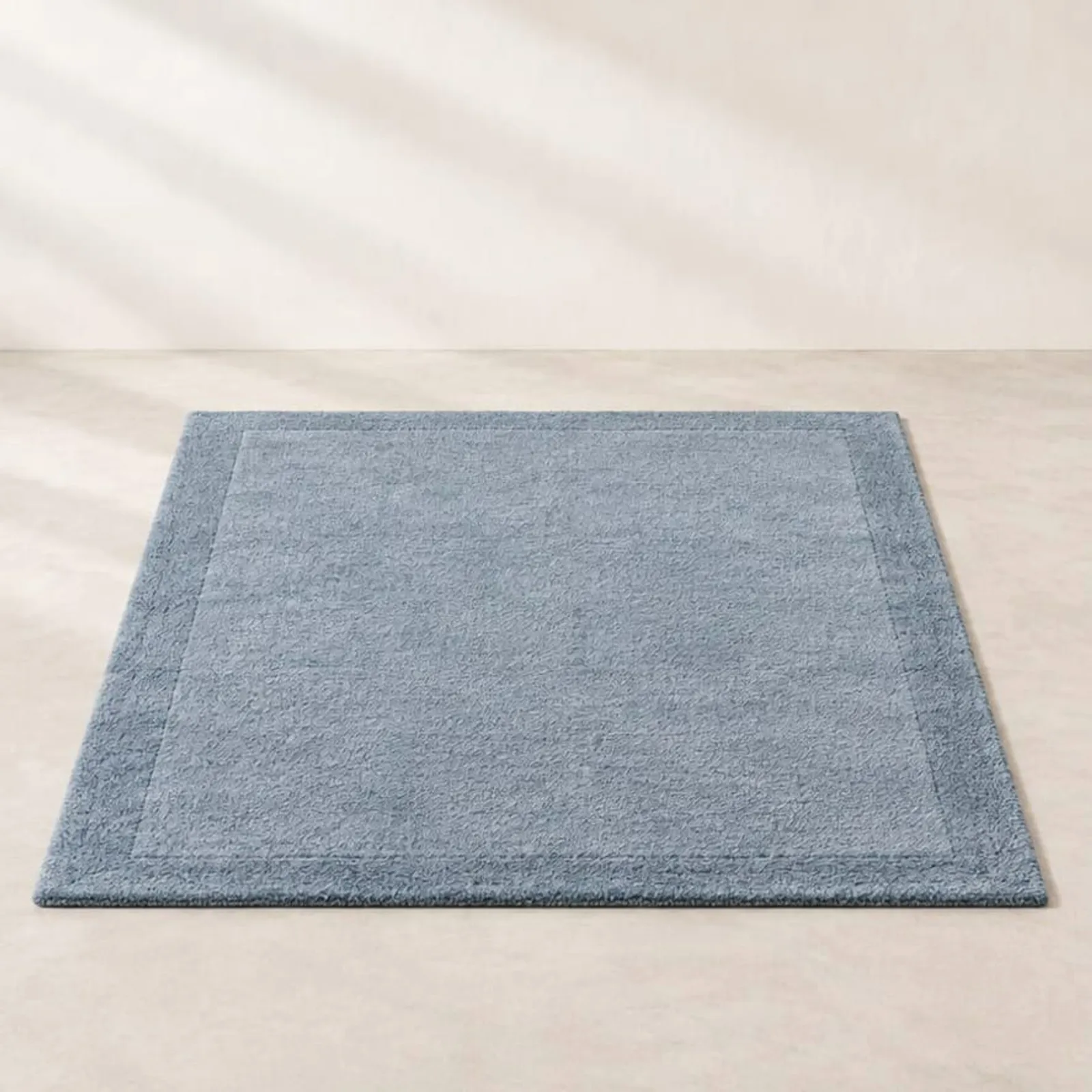 Tapis Korn bleu océan III