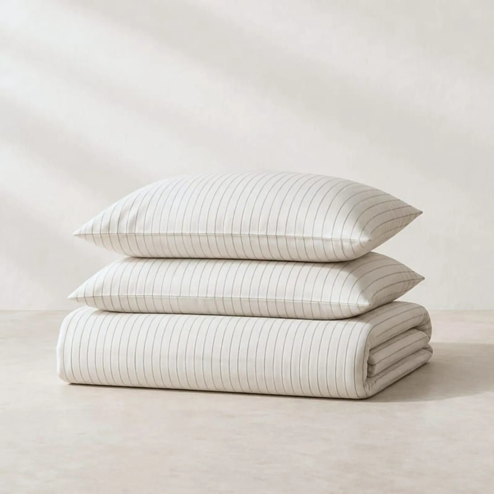 Parure de lit Sarek blanc craie III - miniature 1