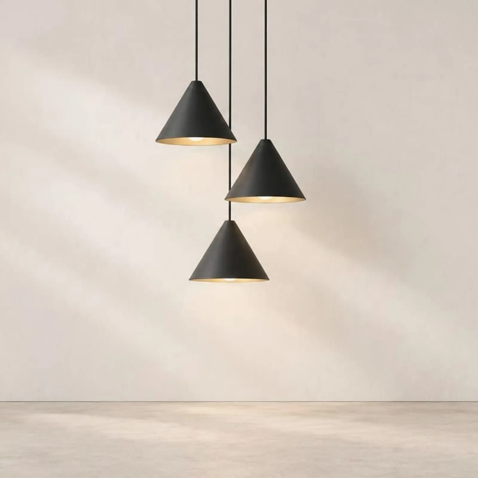 Suspension Lind en acier - miniature 1