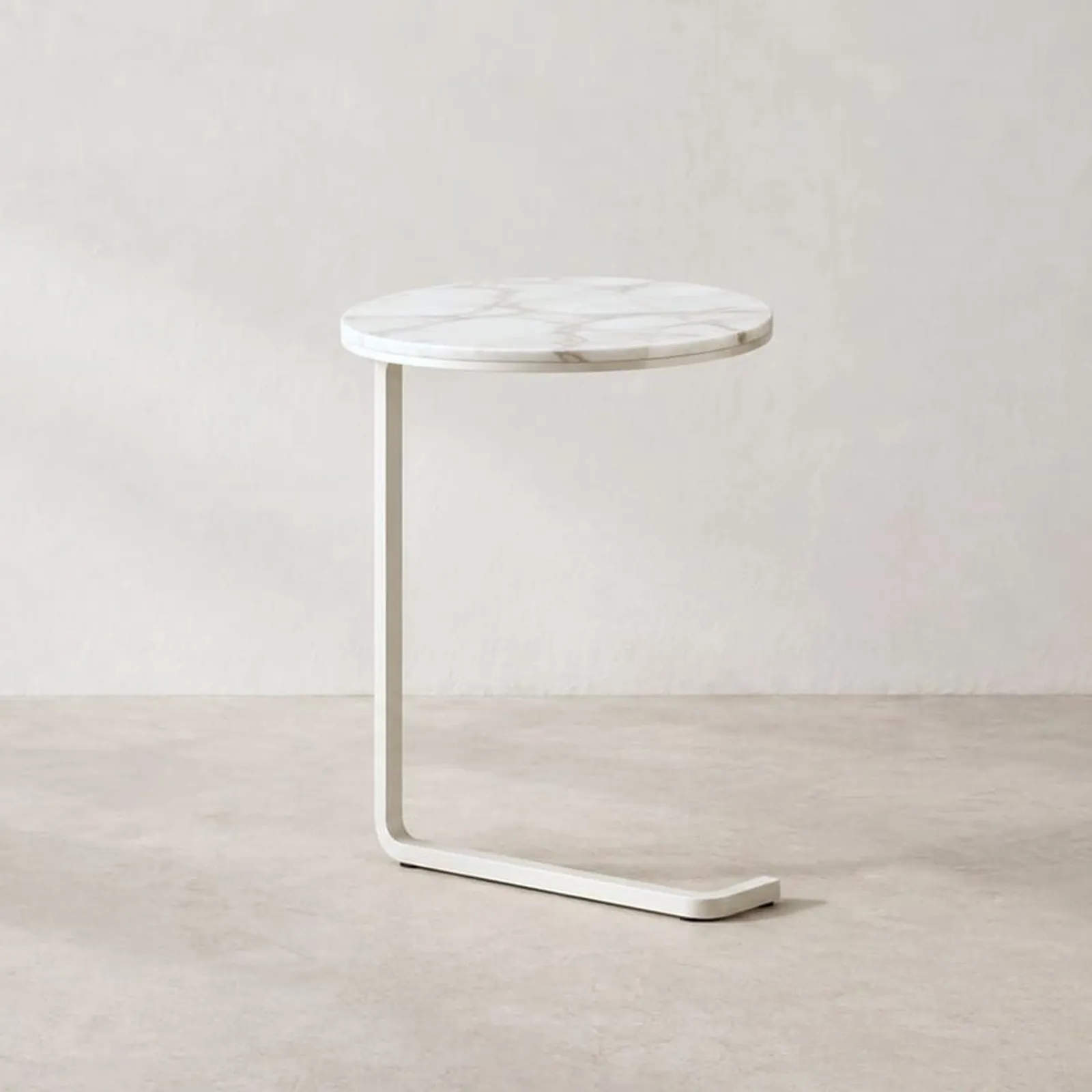 Table d’appoint Udde blanc craie - miniature 1