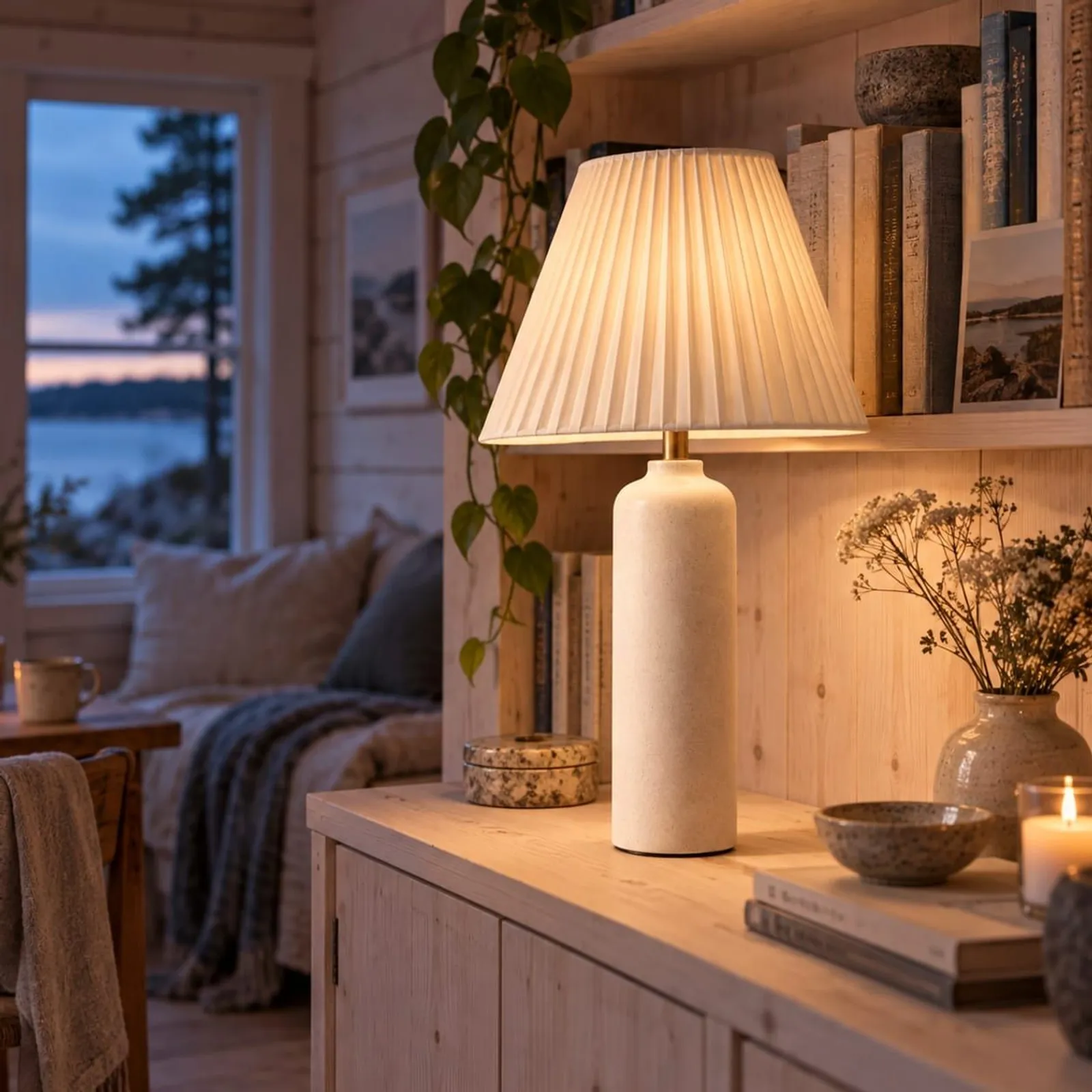 Lampe de table Råg sauge III - miniature 2