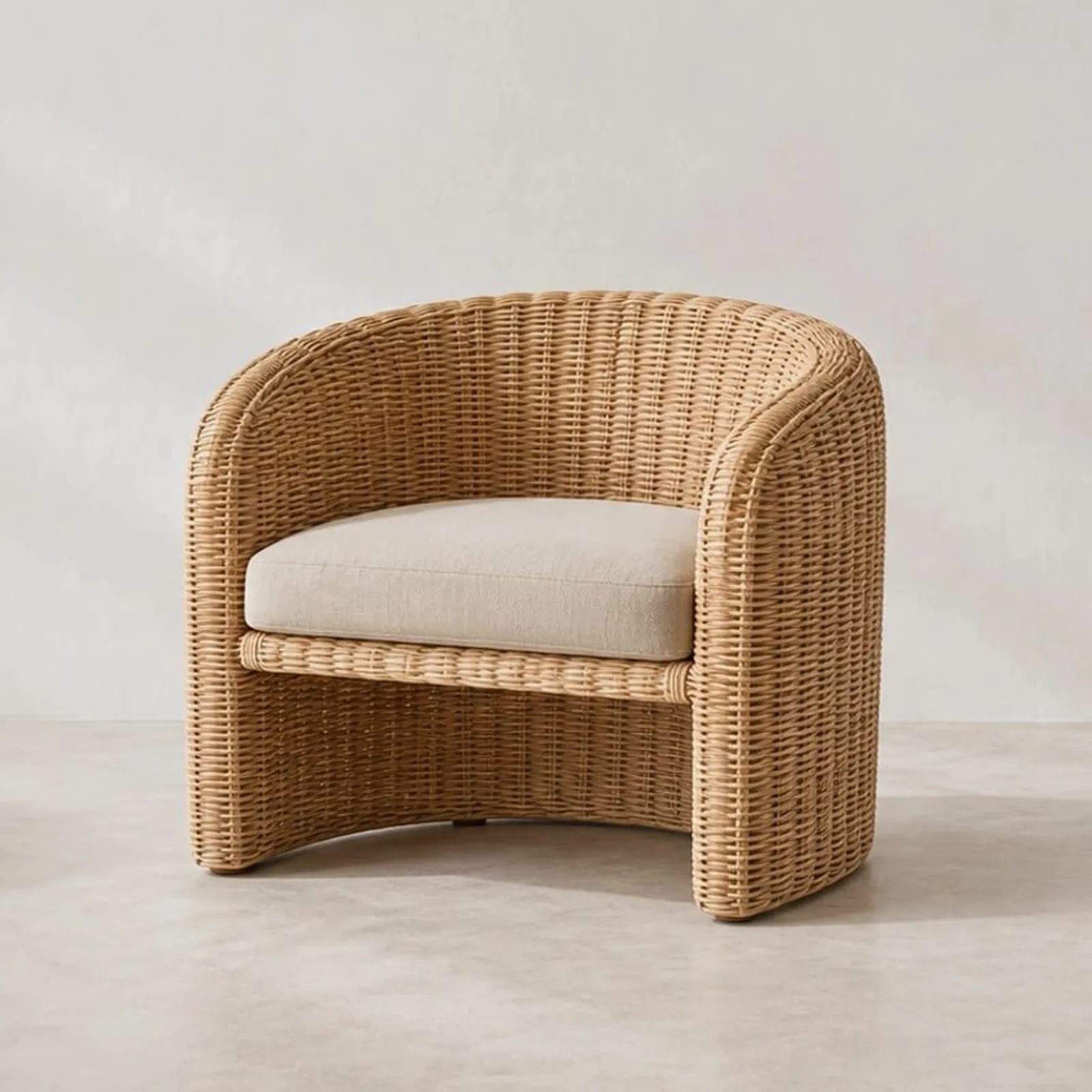 Fauteuil Klippa en rotin - miniature 1