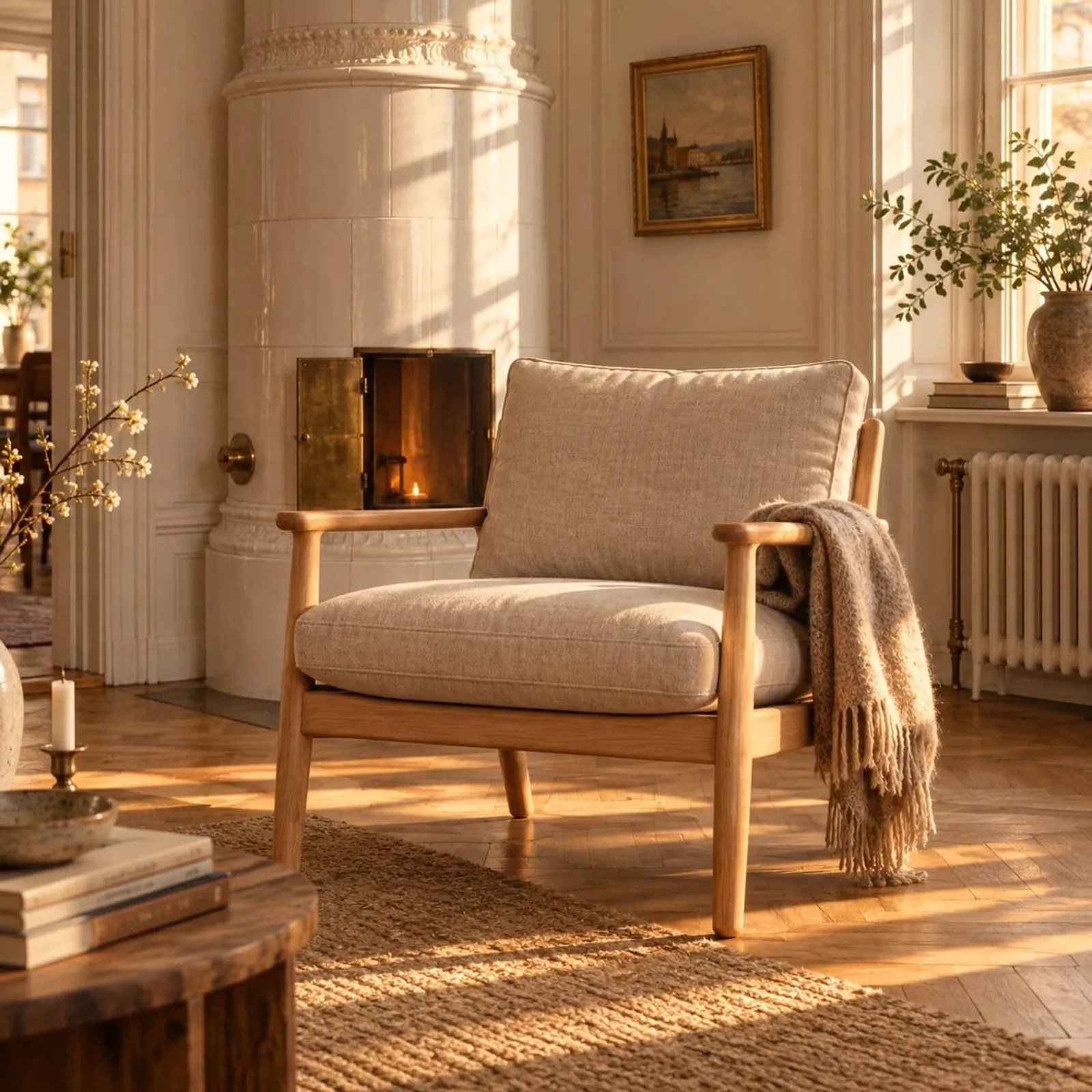 Fåtölj Skogen Lin - miniatyr 2