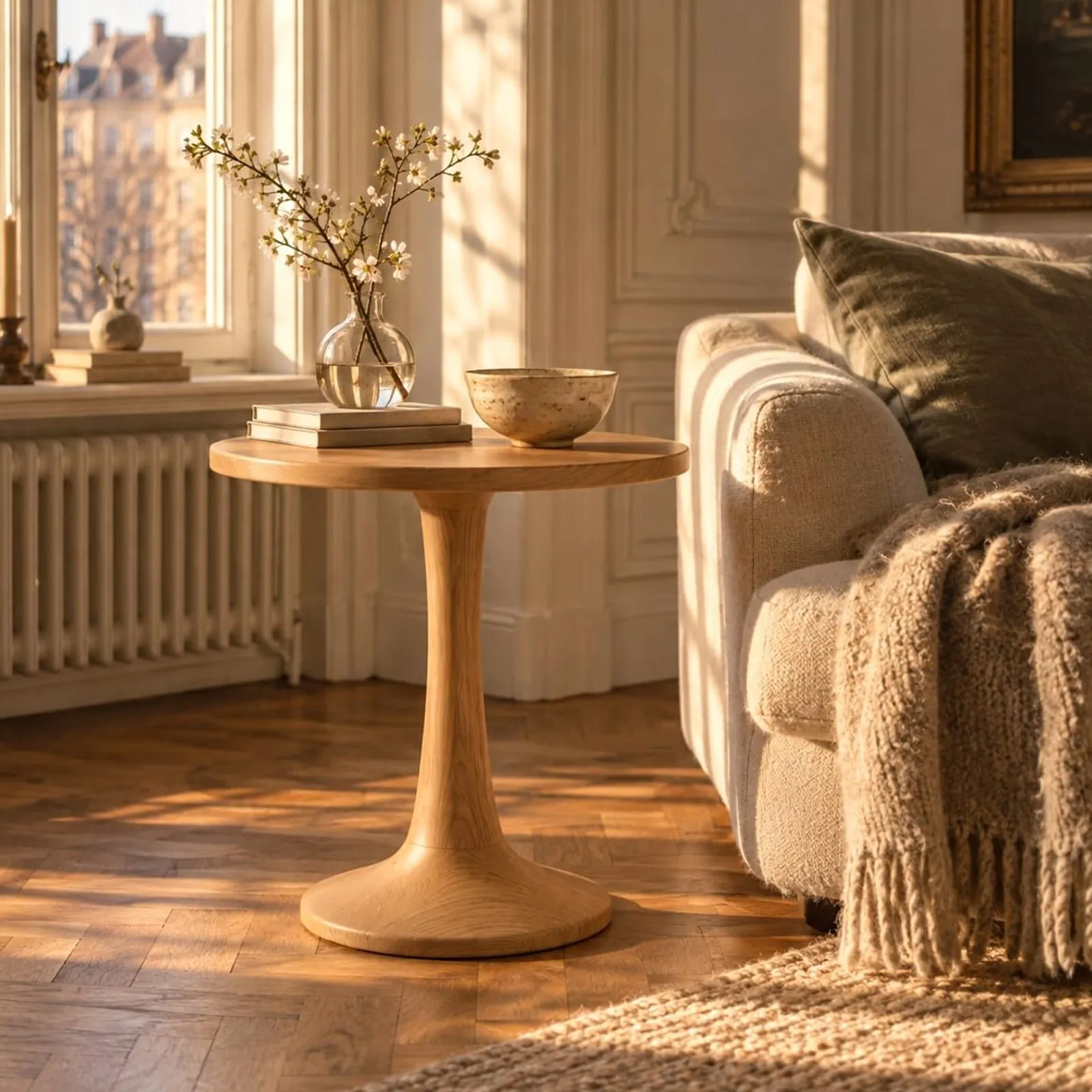 Table d’appoint Myr en marbre - miniature 2