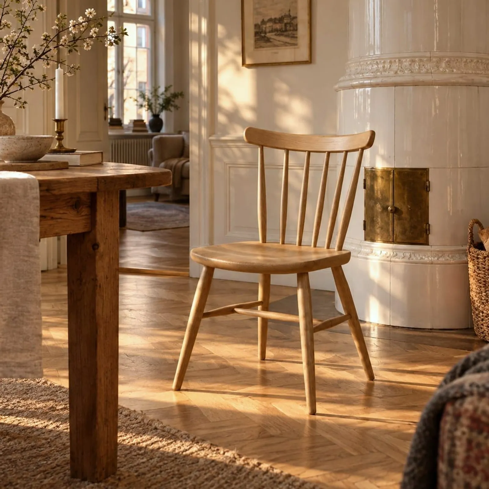 Chaise Rönn charbon V - miniature 3
