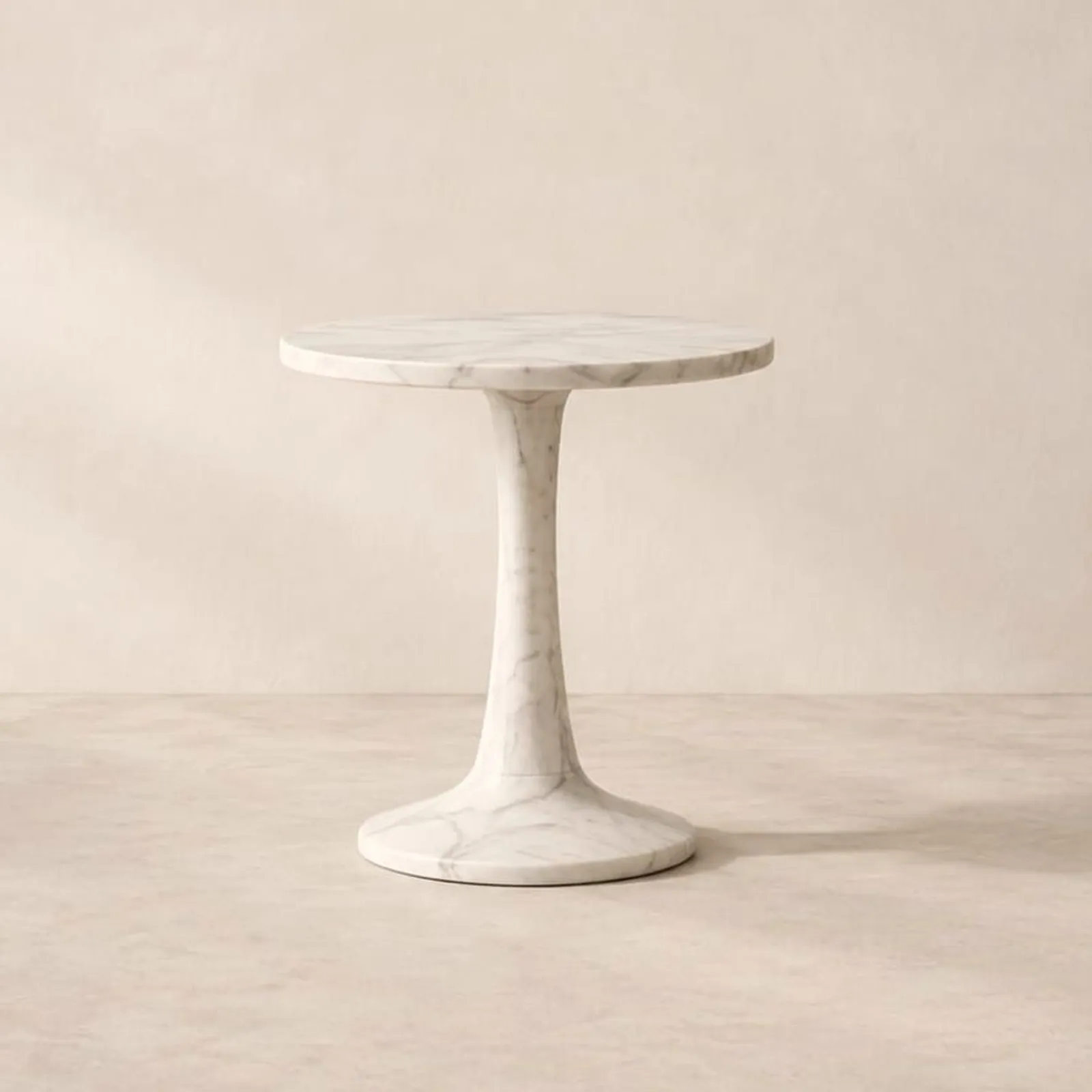 Table d’appoint Skär blanc craie IV
