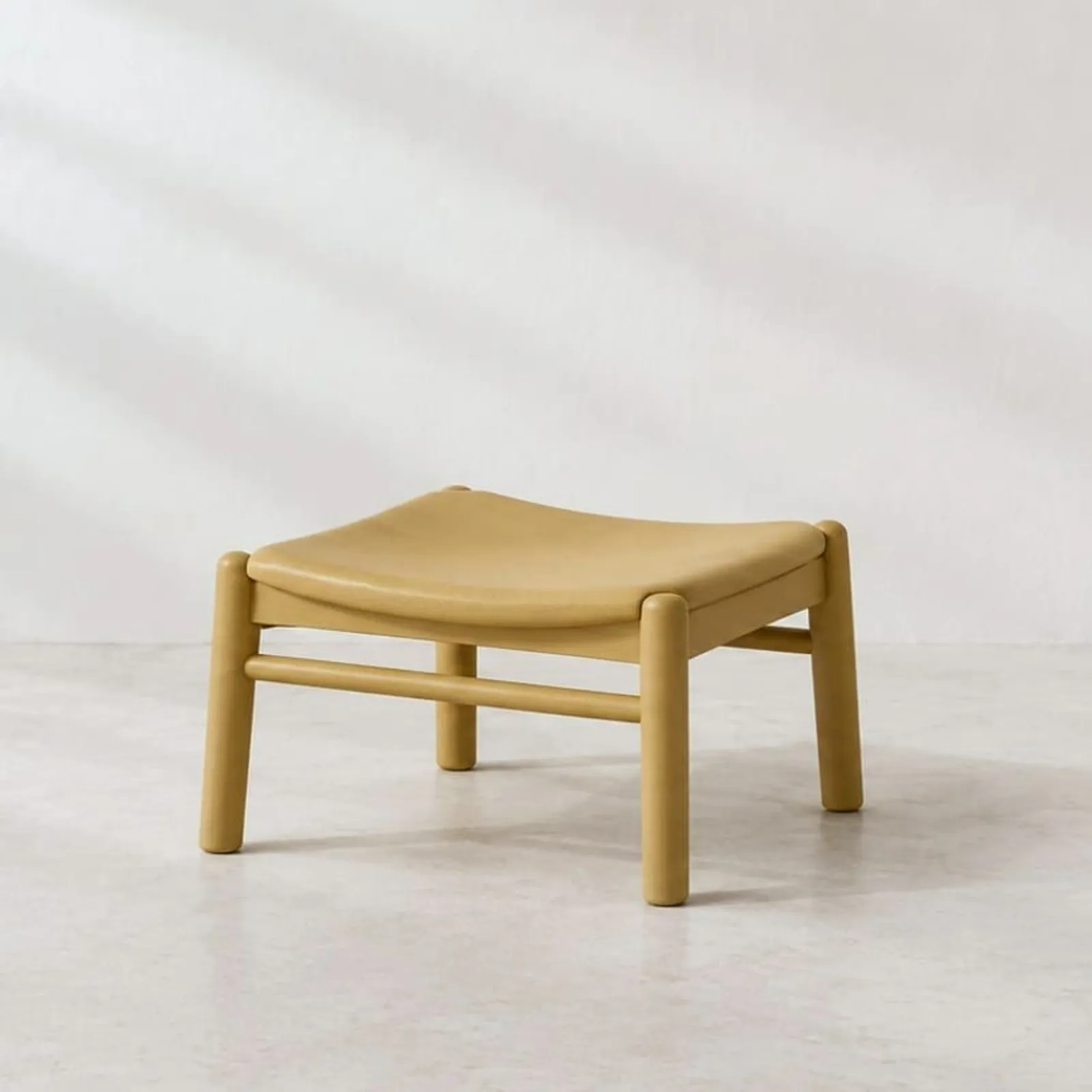 Tabouret Kusten ocre II