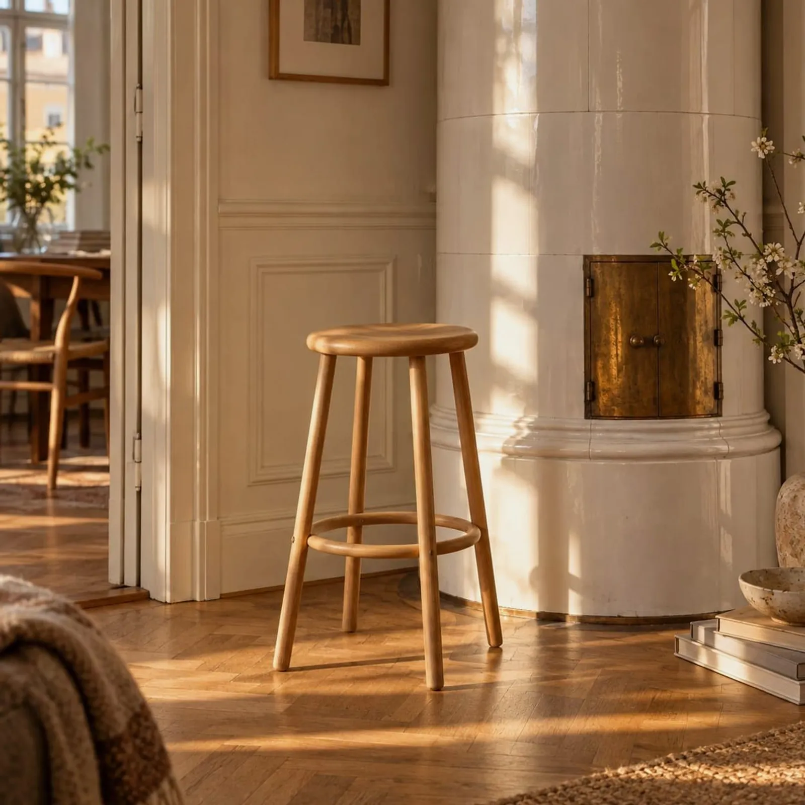 Tabouret Råg en acier - miniature 2