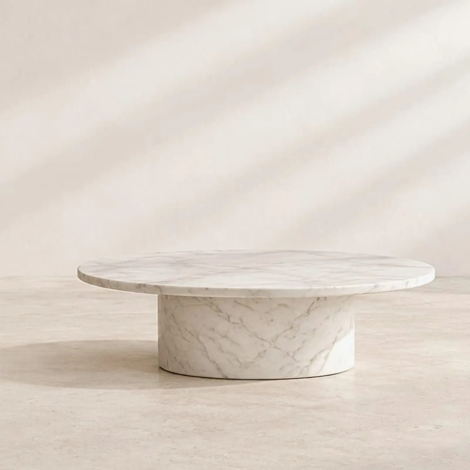 Table basse Hassel blanc craie II - miniature 1