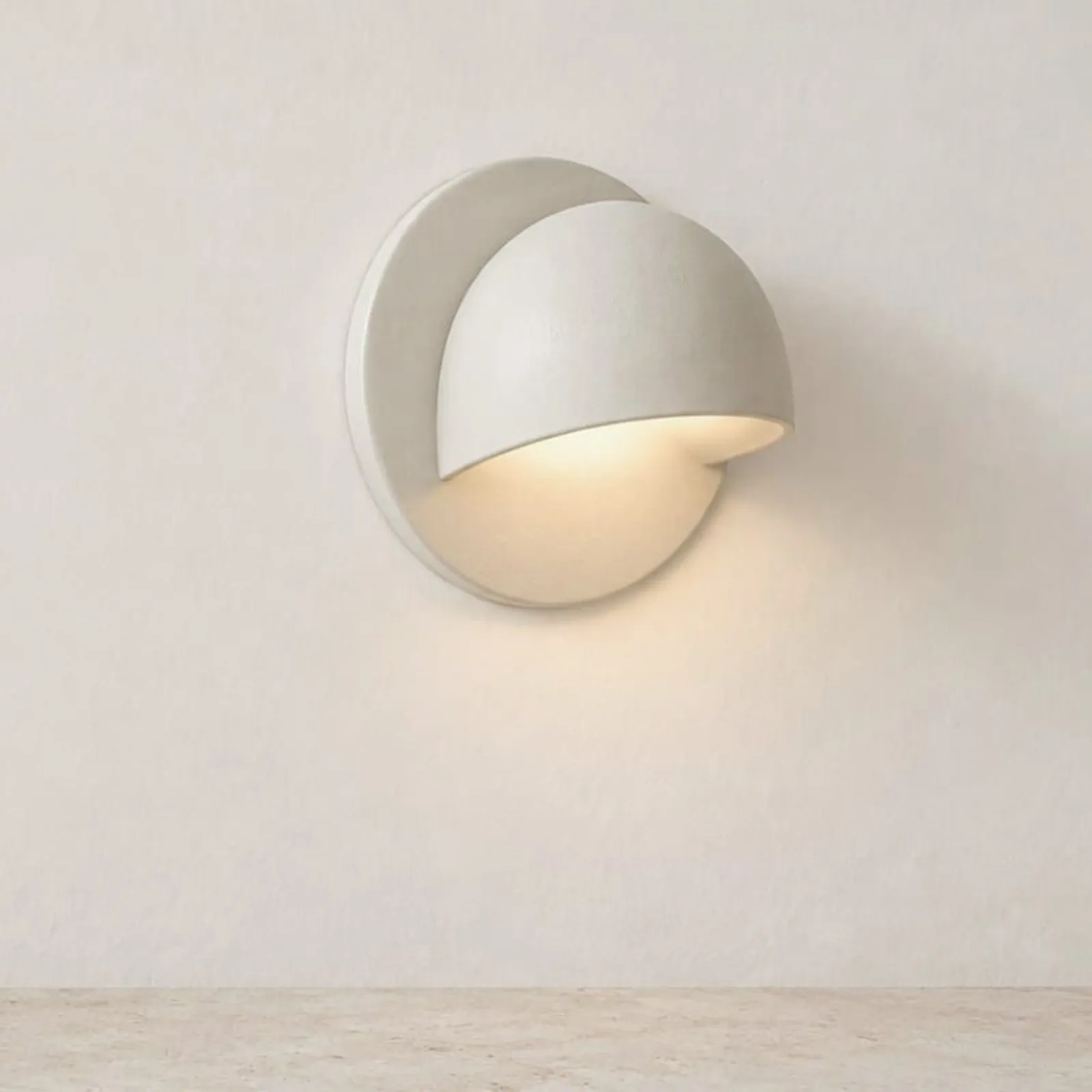 Vägglampa Nypon Kritvit - miniatyr 2