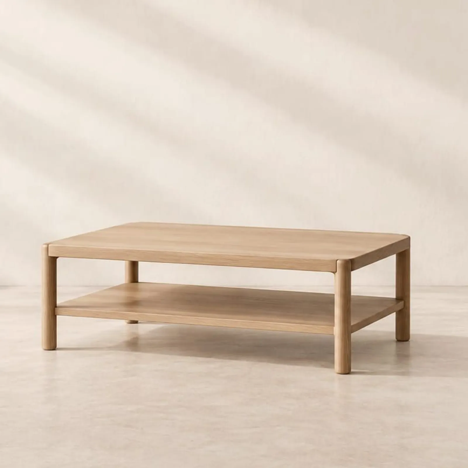 Table basse Nypon en chêne - miniature 1