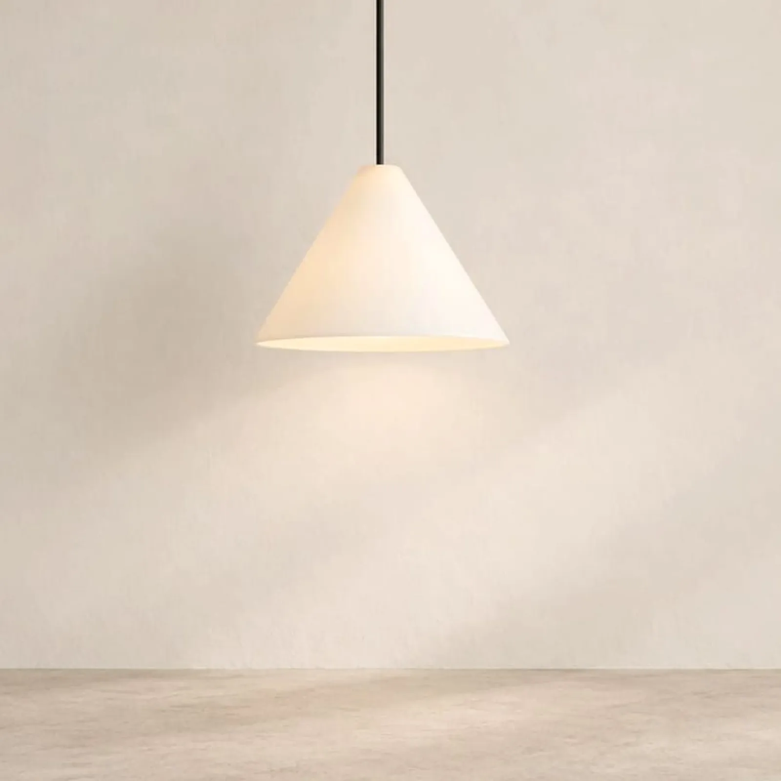 Suspension Sälg en verre