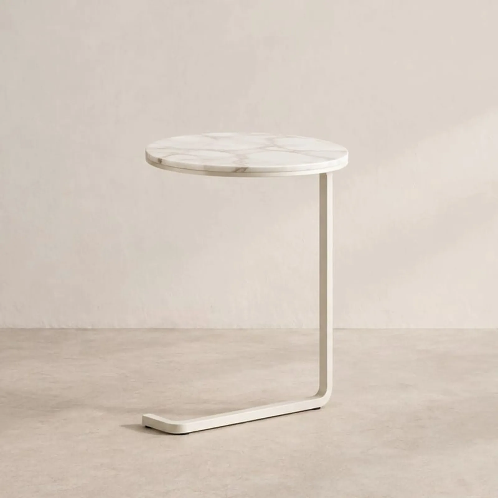 Table d’appoint Skogen blanc craie III