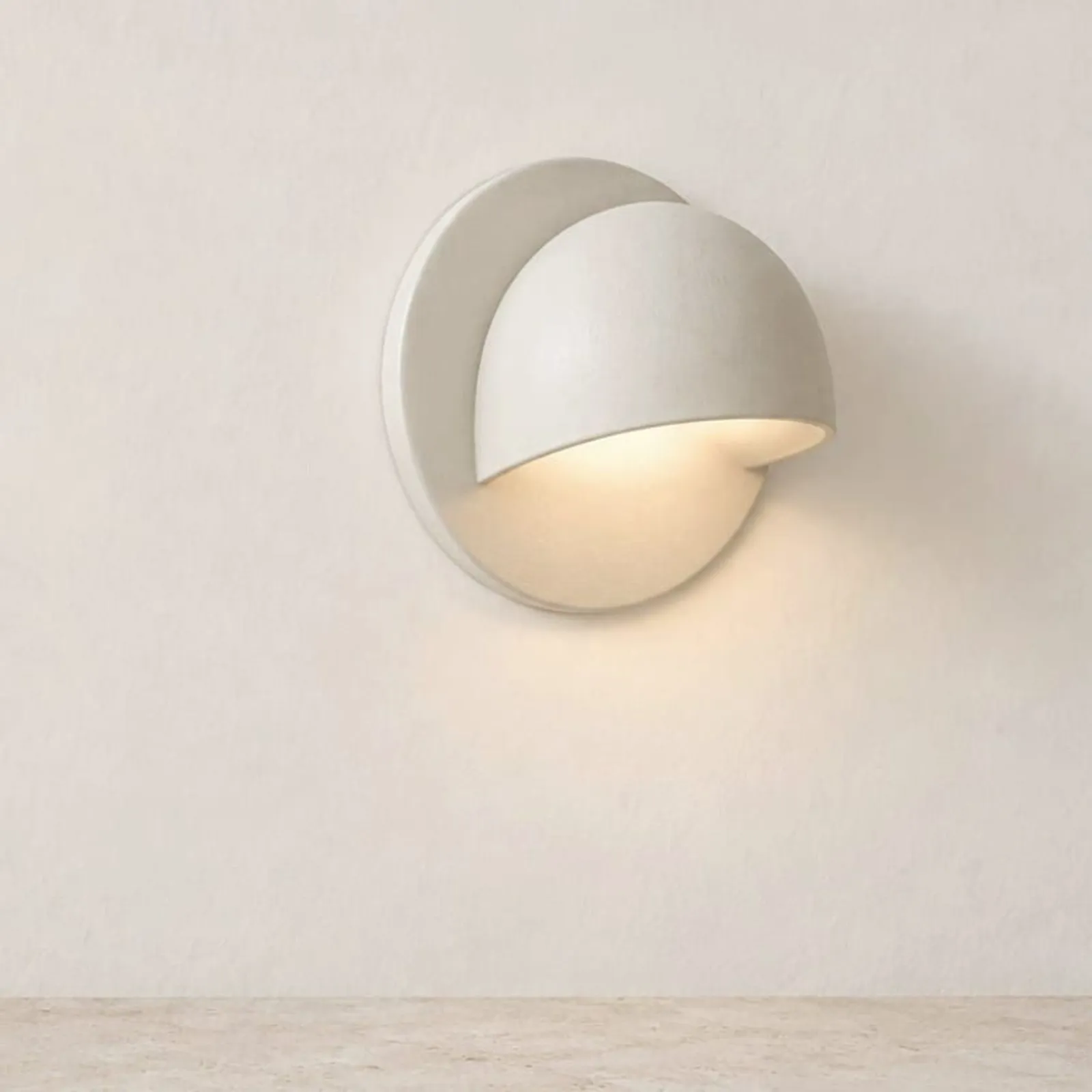 Vägglampa Tall Kritvit II - miniatyr 2