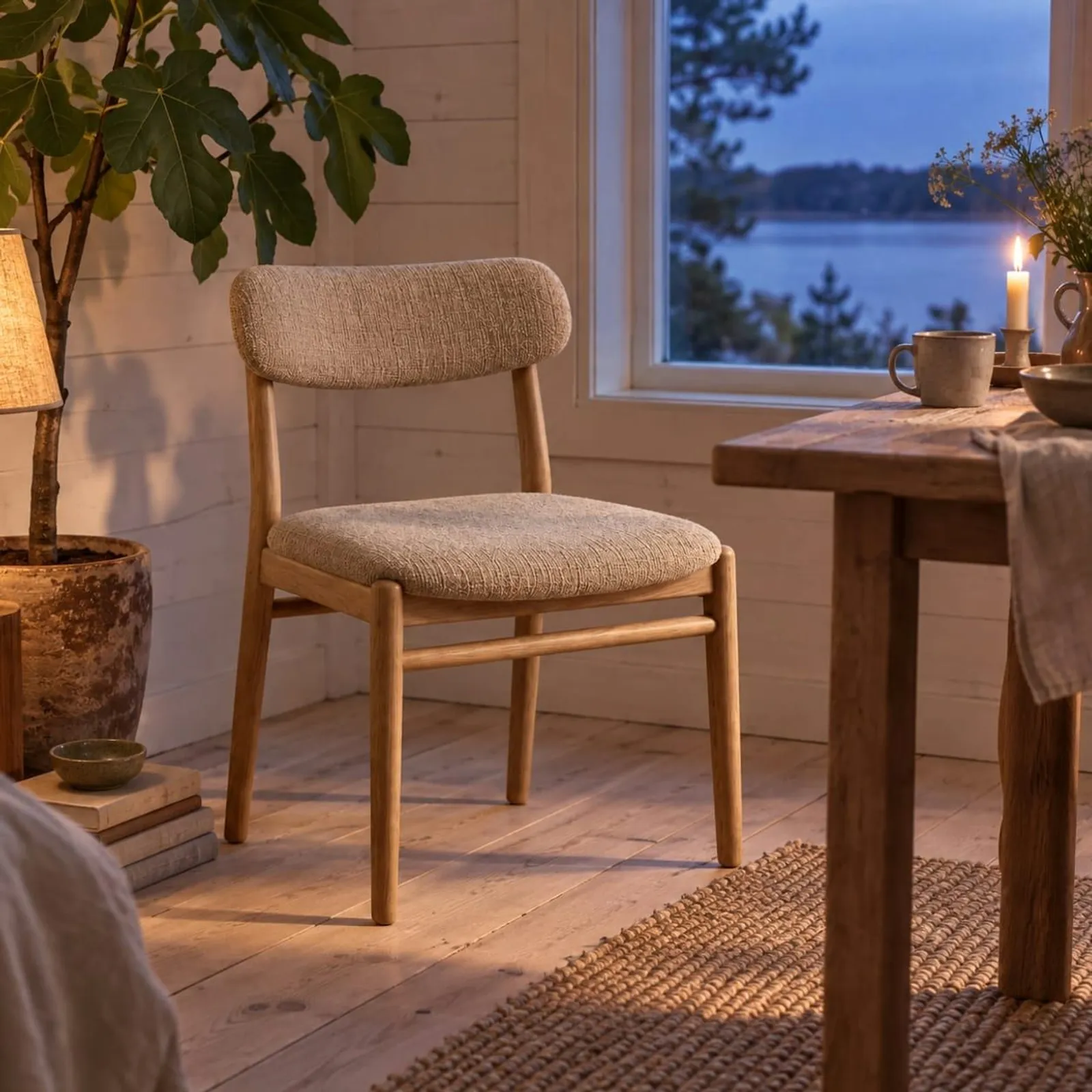 Chaise Gran naturel - miniature 3