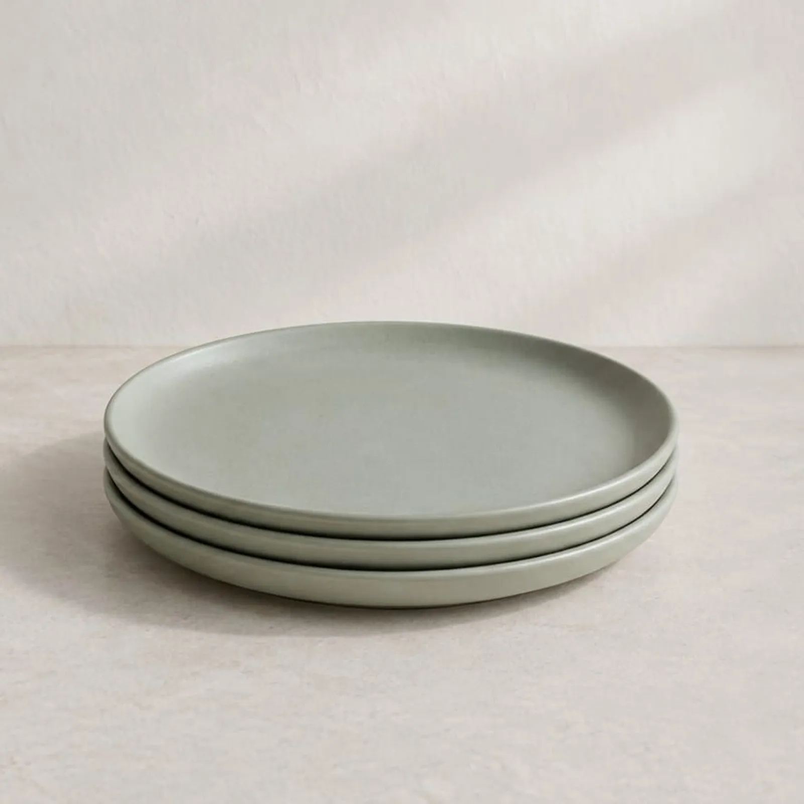 Assiette Lönn blanc craie - miniature 2