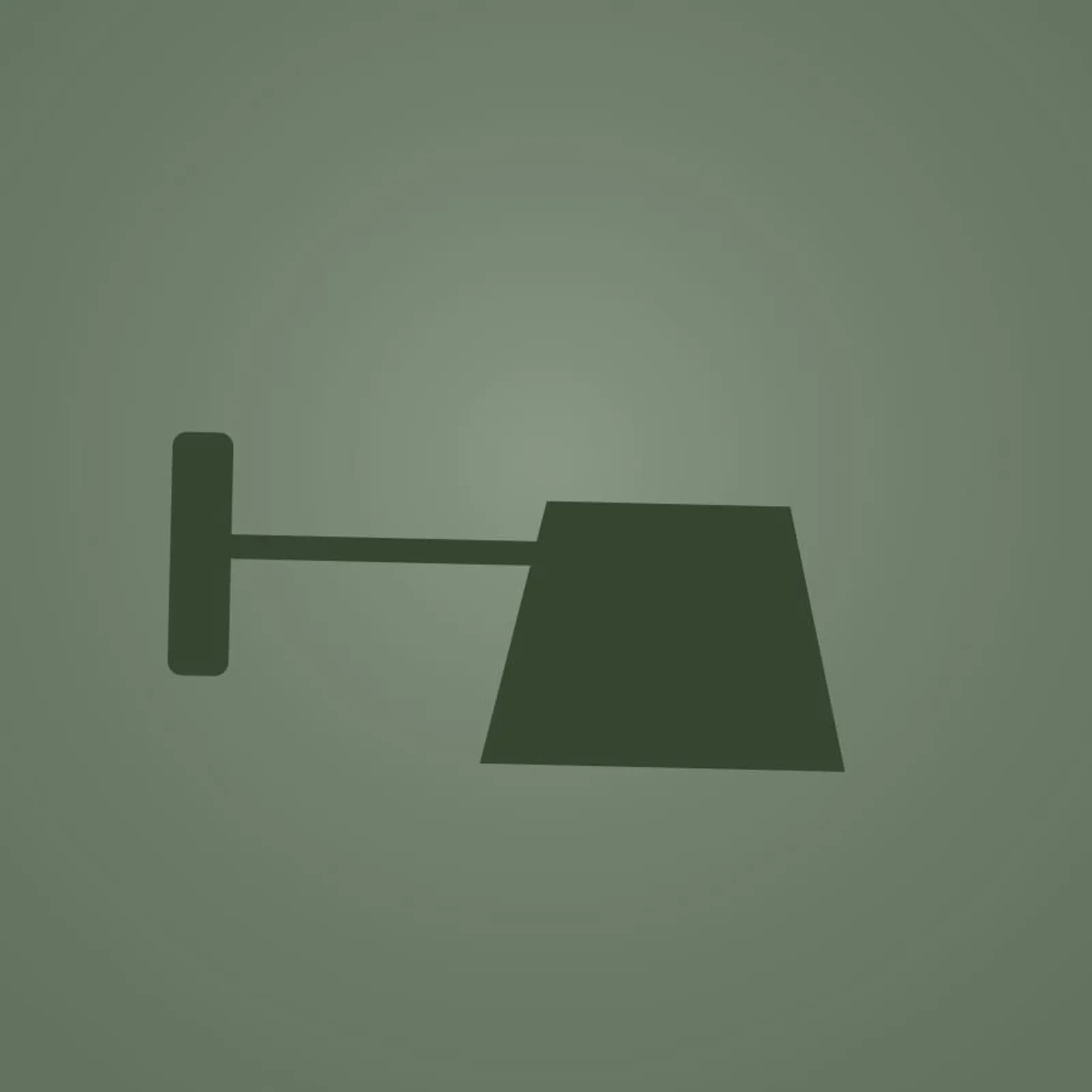 Vägglampa Lin Mässing