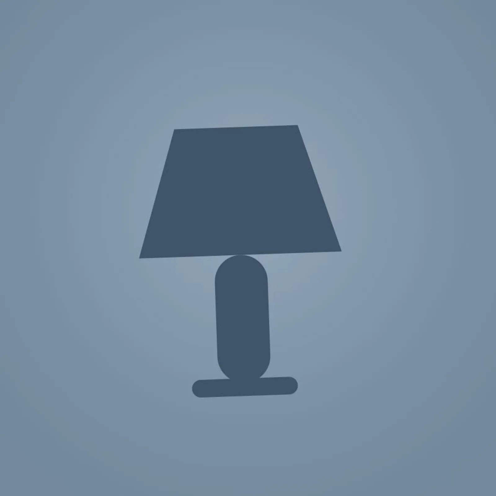 Bordslampa Korn Havsblå