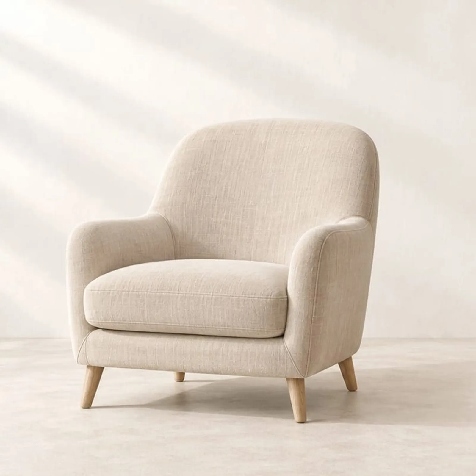 Fauteuil Hassel lin II - miniature 1