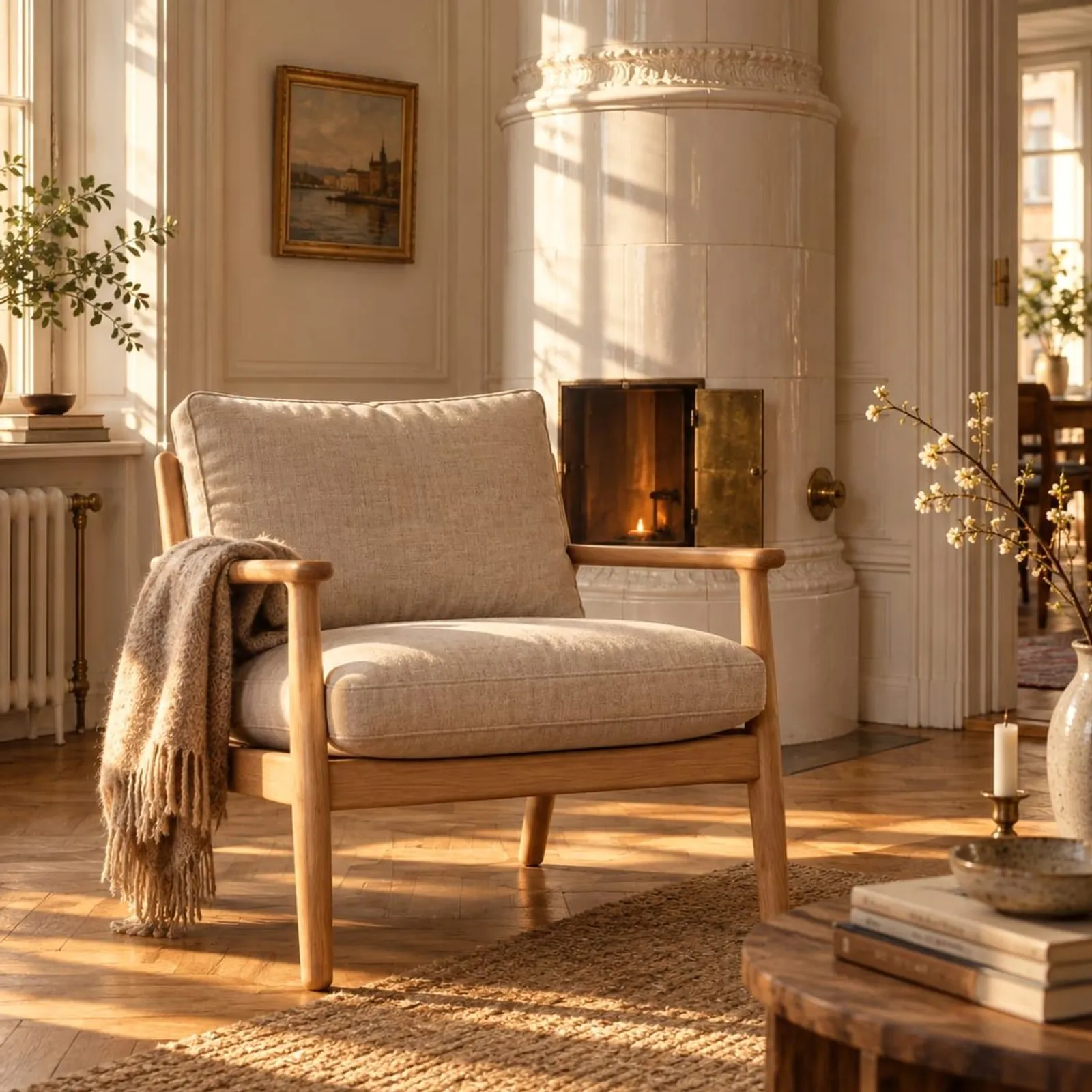 Fauteuil Grund charbon III - miniature 2