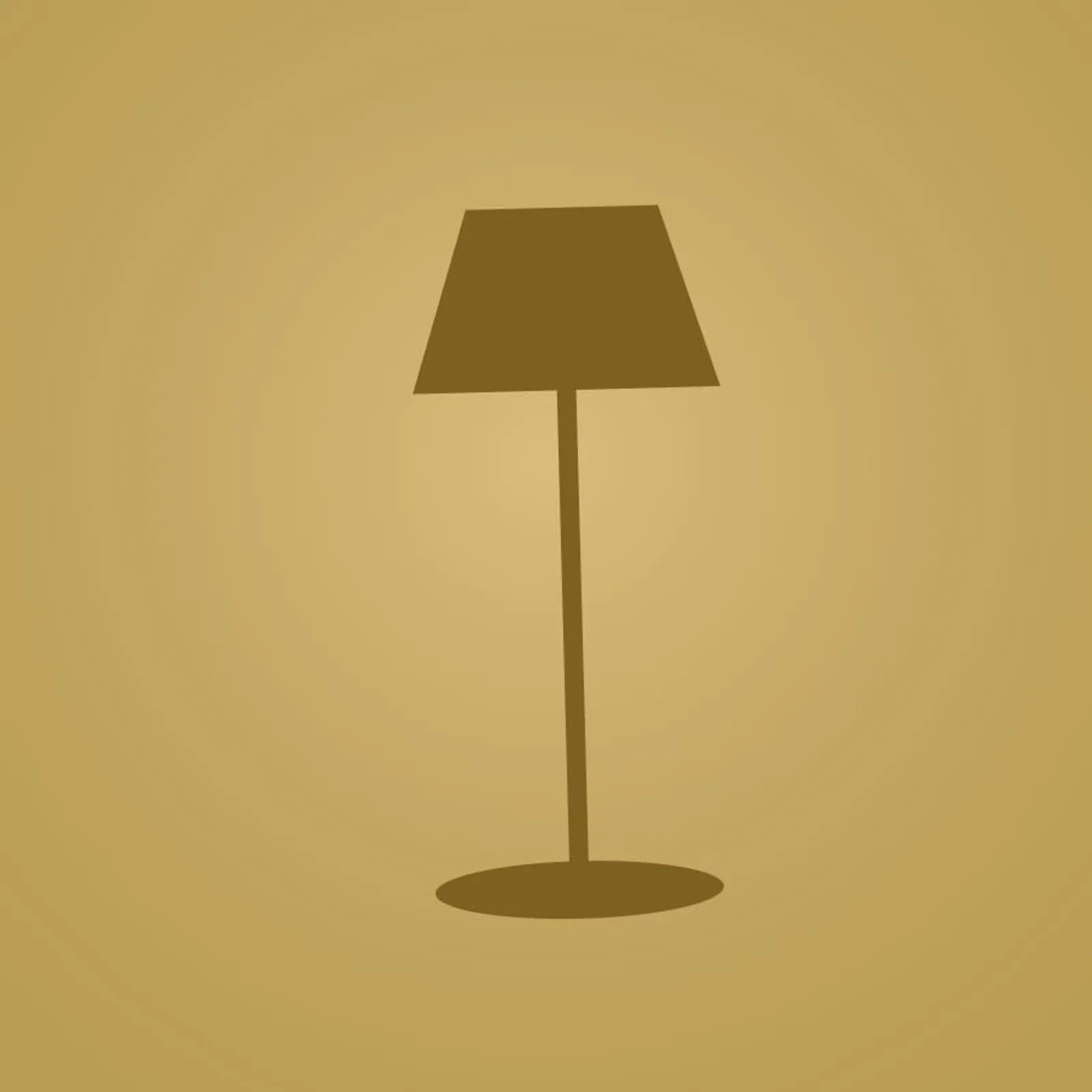 Golvlampa En Ockra