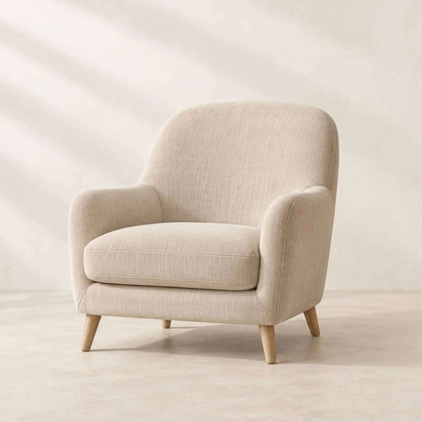 Fauteuil Sarek lin II - miniature 1