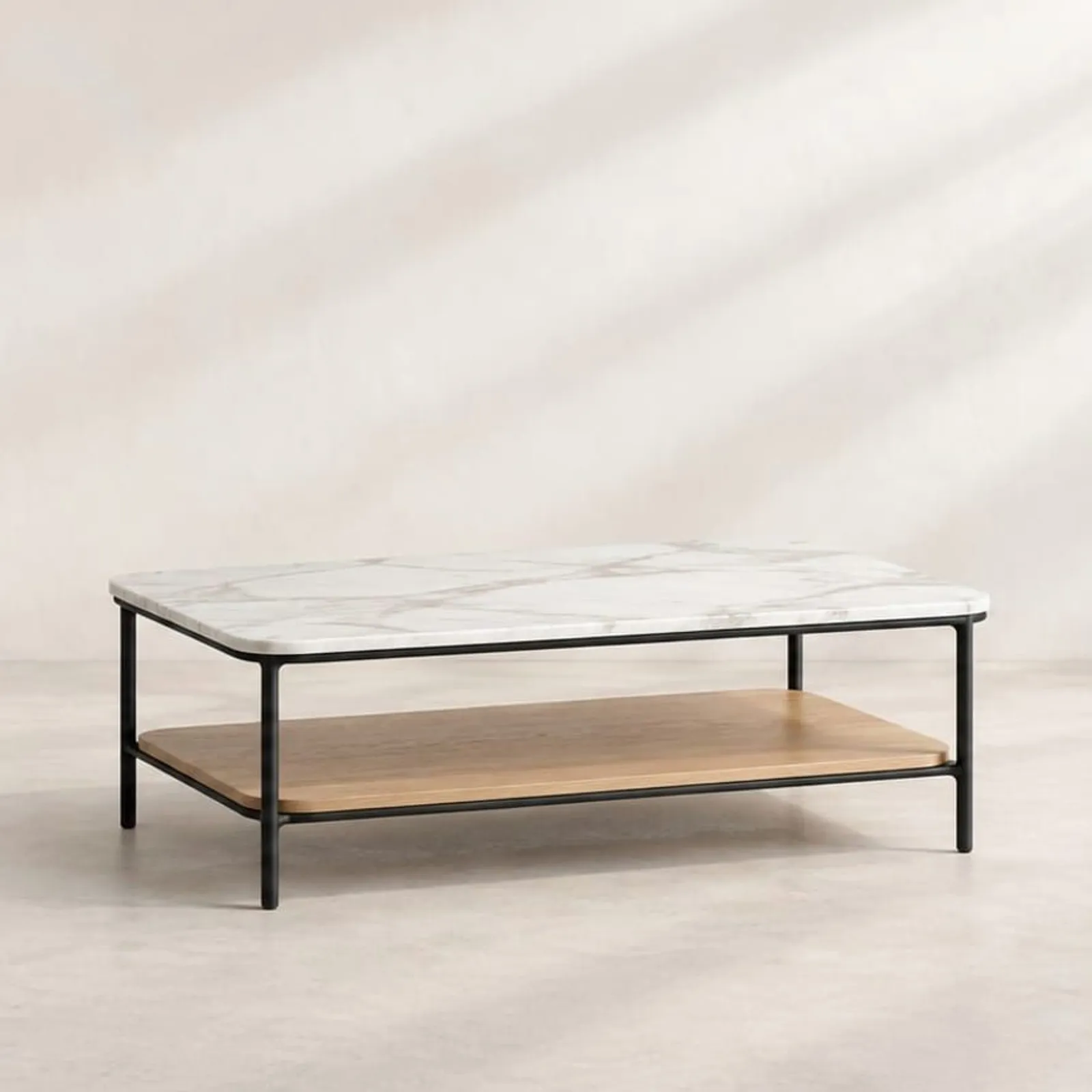 Soffbord Tjärn Kritvit - miniatyr 1