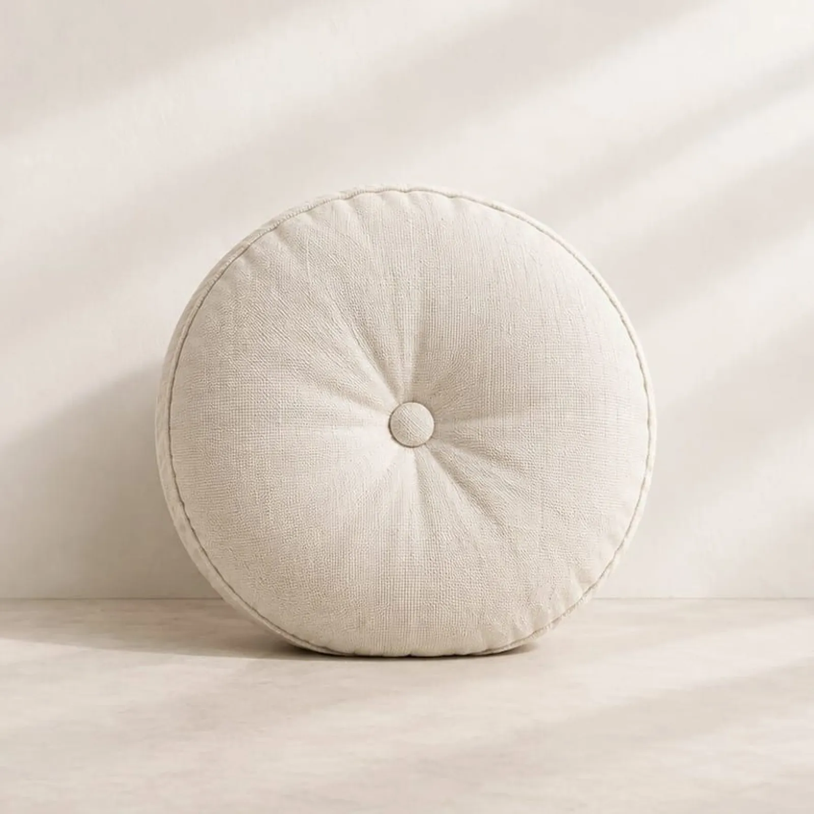 Coussin Rönn blanc craie II
