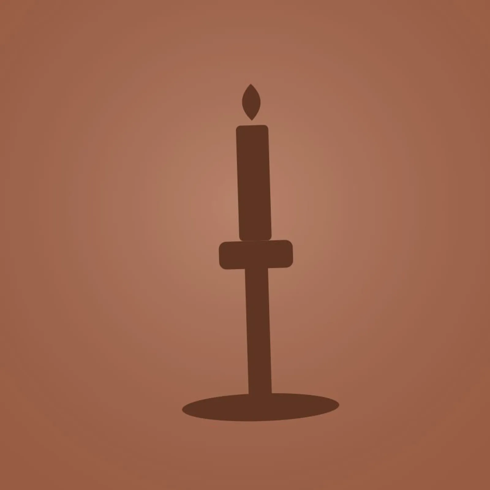 Ljusstake Hamn Stengods
