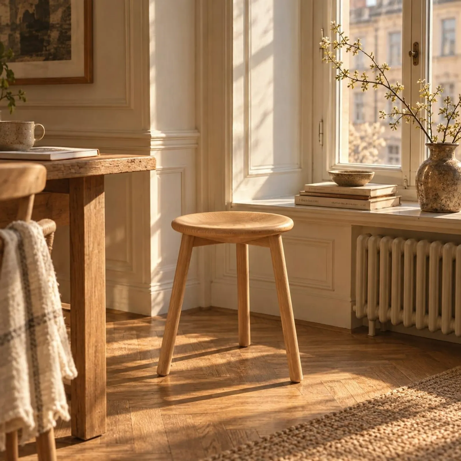 Tabouret Hampa sauge - miniature 3