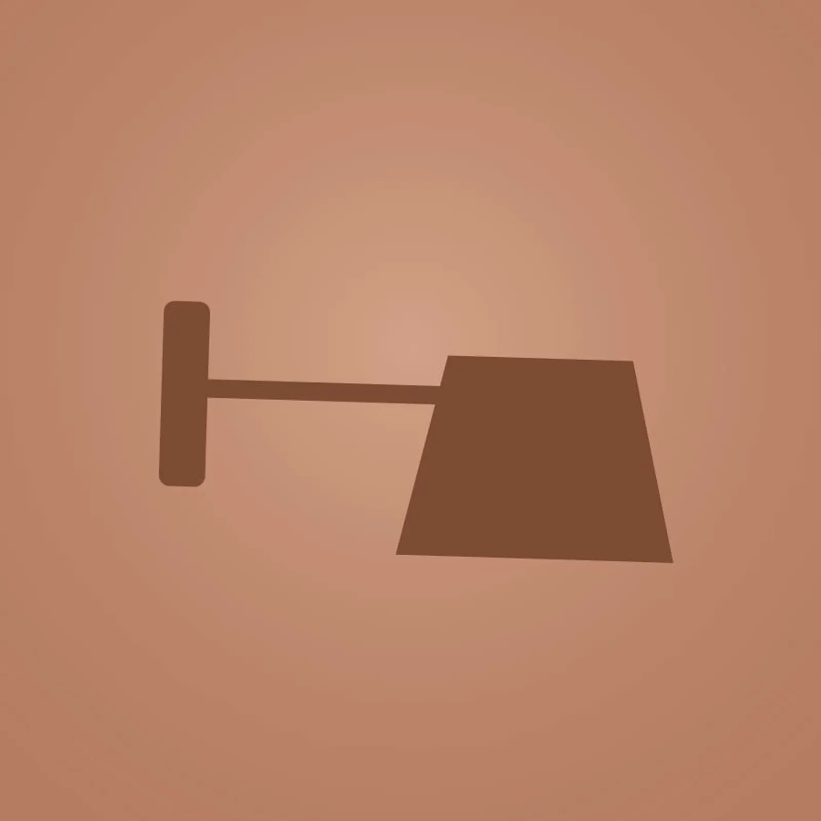 Vägglampa Holm Mässing