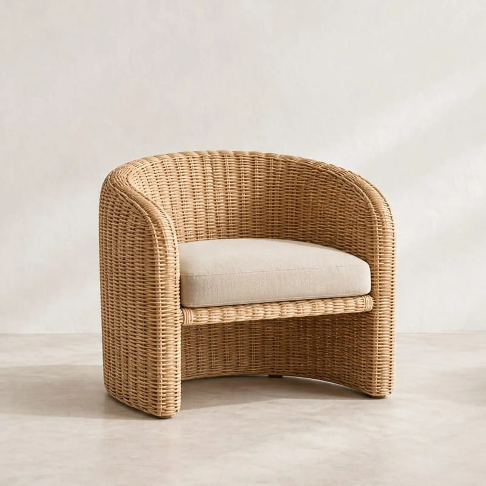 Fauteuil Fläder en rotin - miniature 1