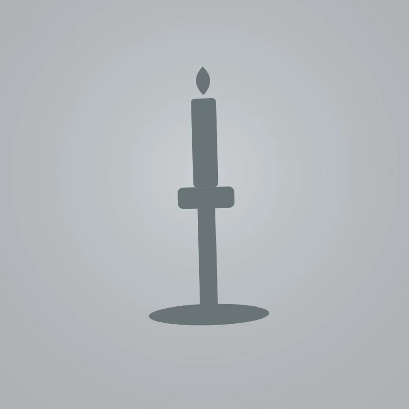 Ljusstake Grund Stål