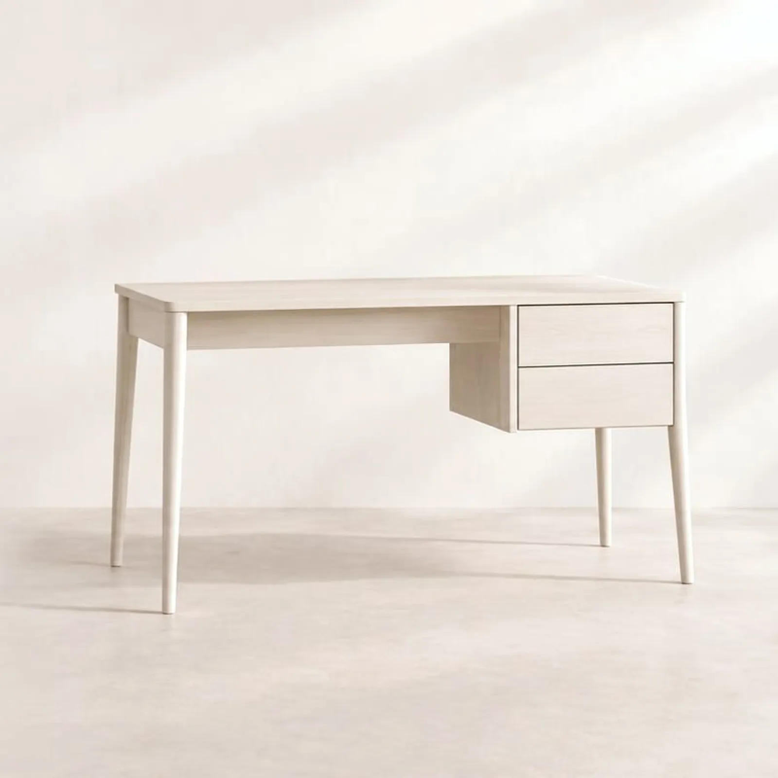 Bureau Lönn blanc craie
