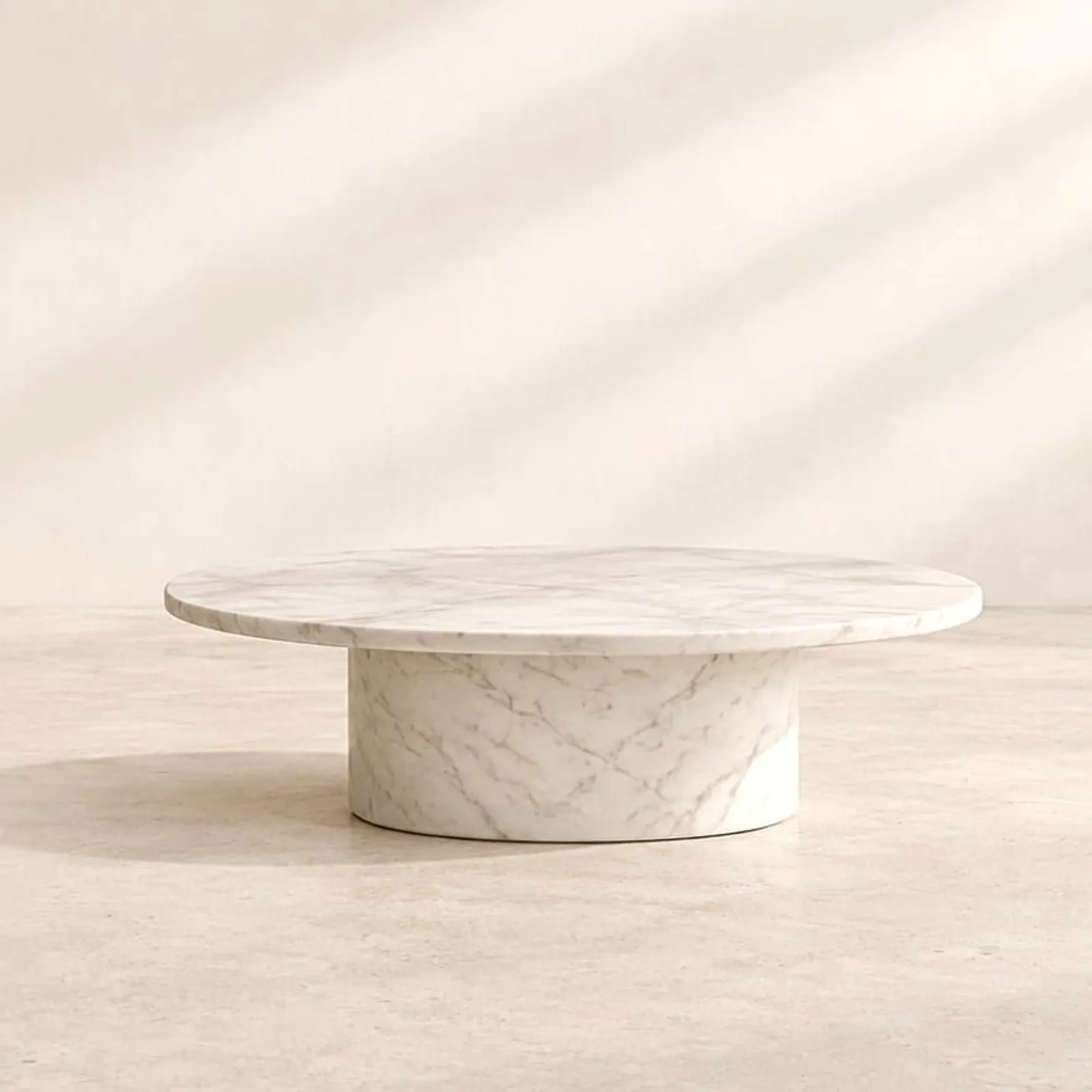 Table basse Sarek en marbre - miniature 1