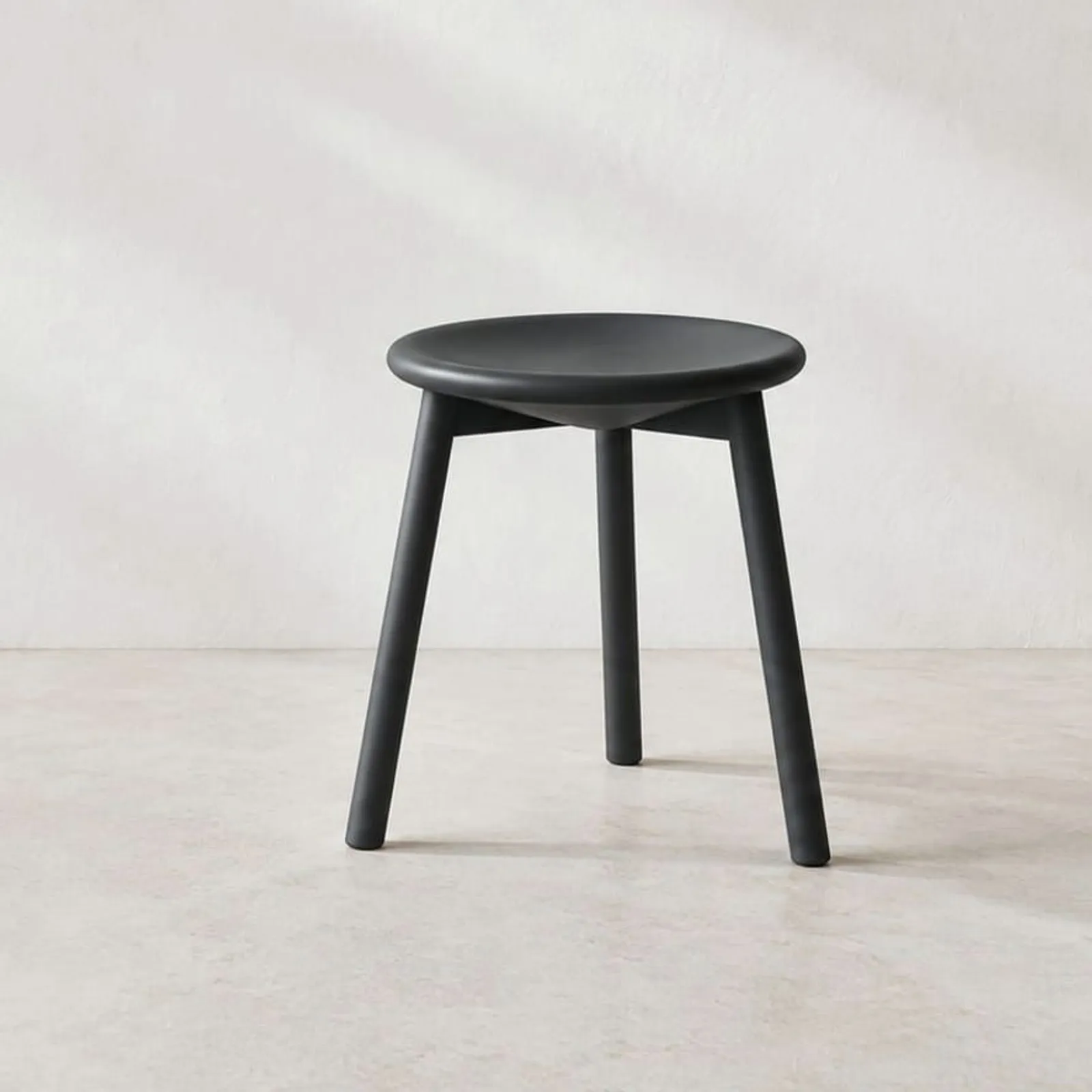 Tabouret Ås charbon II