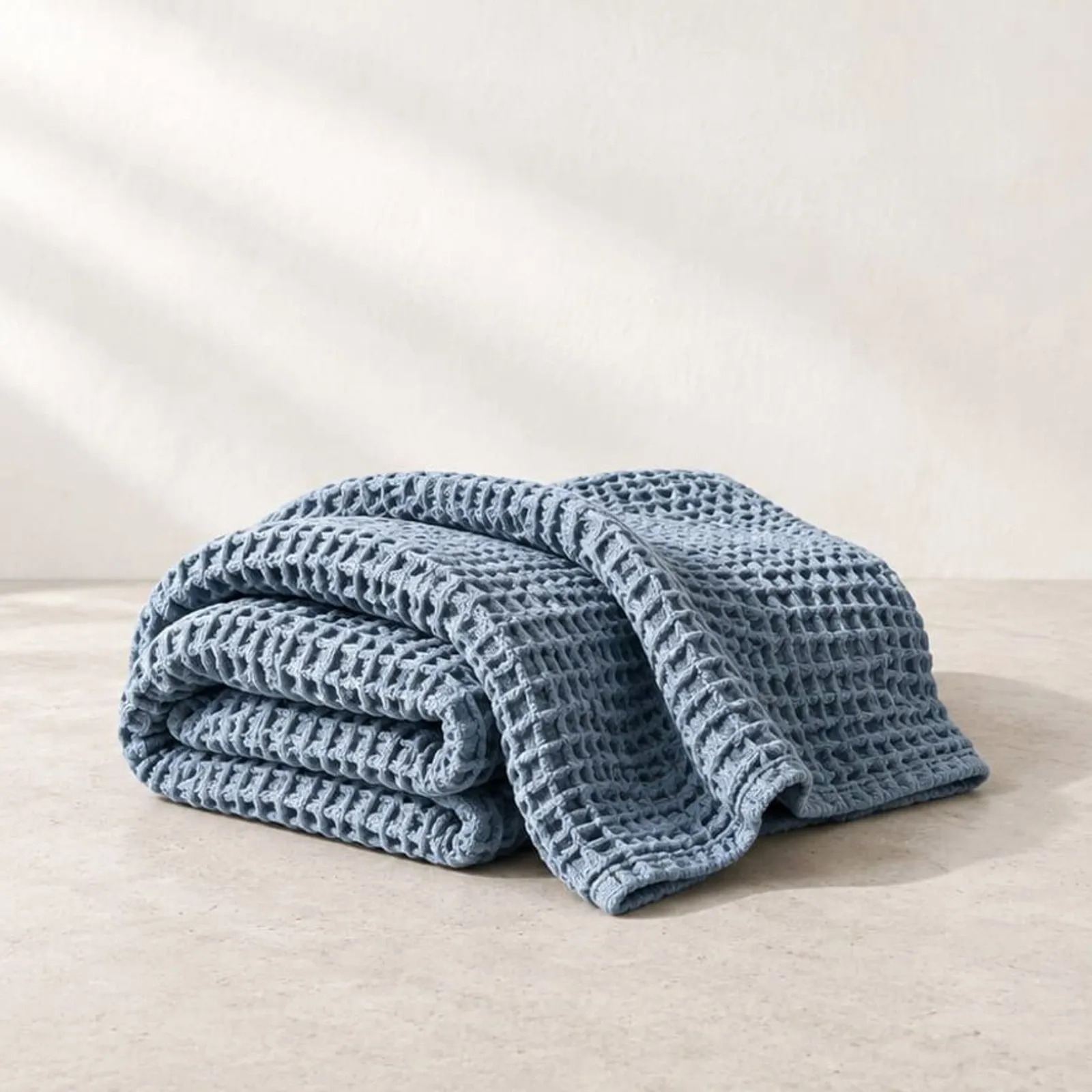 Pläd Fjäll Havsblå IV - miniatyr 1