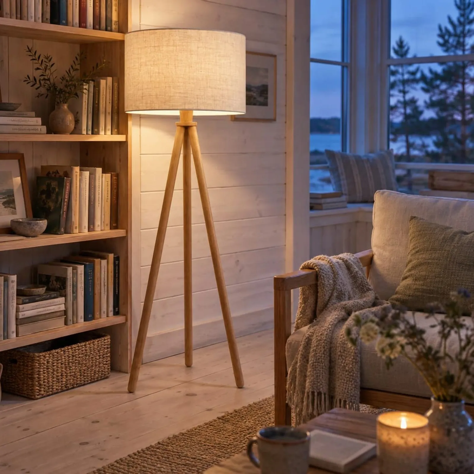 Lampadaire Äng en chêne - miniature 3
