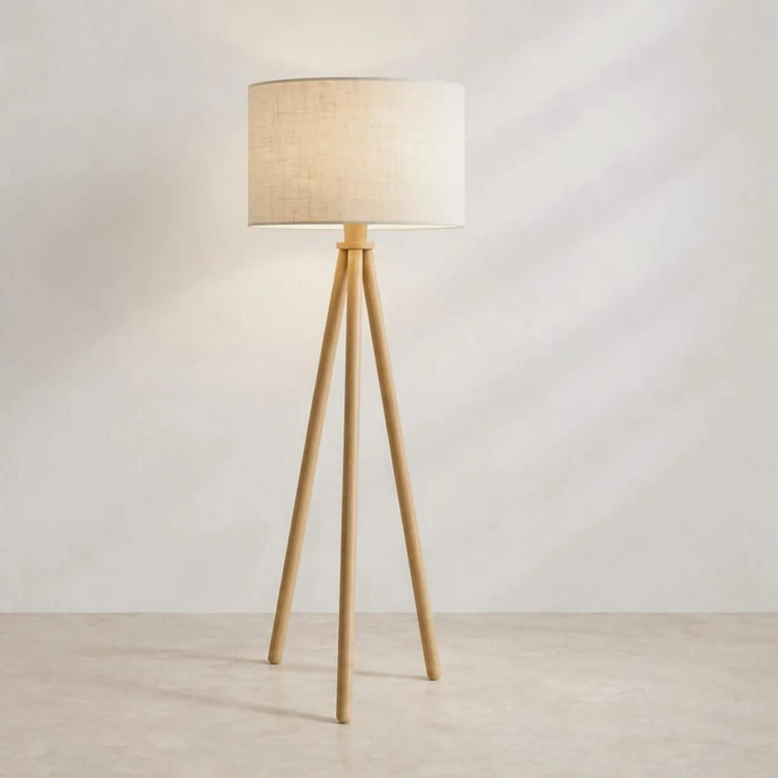 Golvlampa Lin Natur III - miniatyr 2