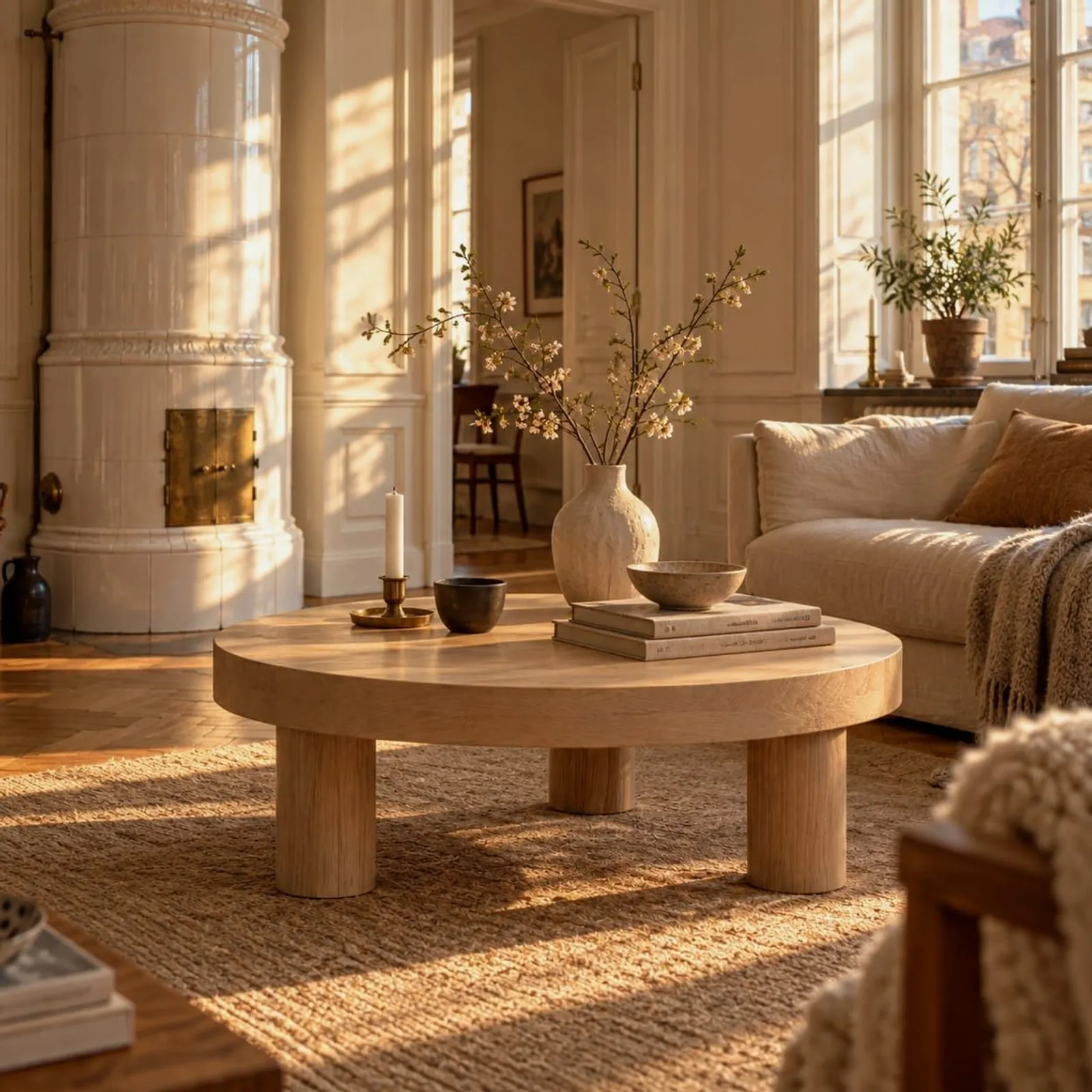 Table basse Enen charbon IV - miniature 2