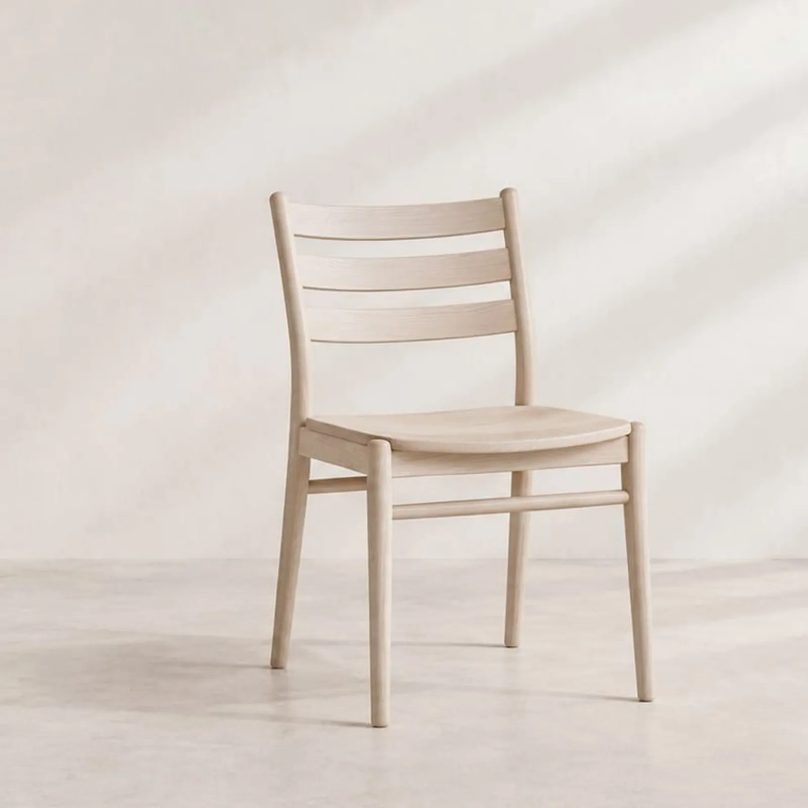 Chaise Enen blanc craie VI
