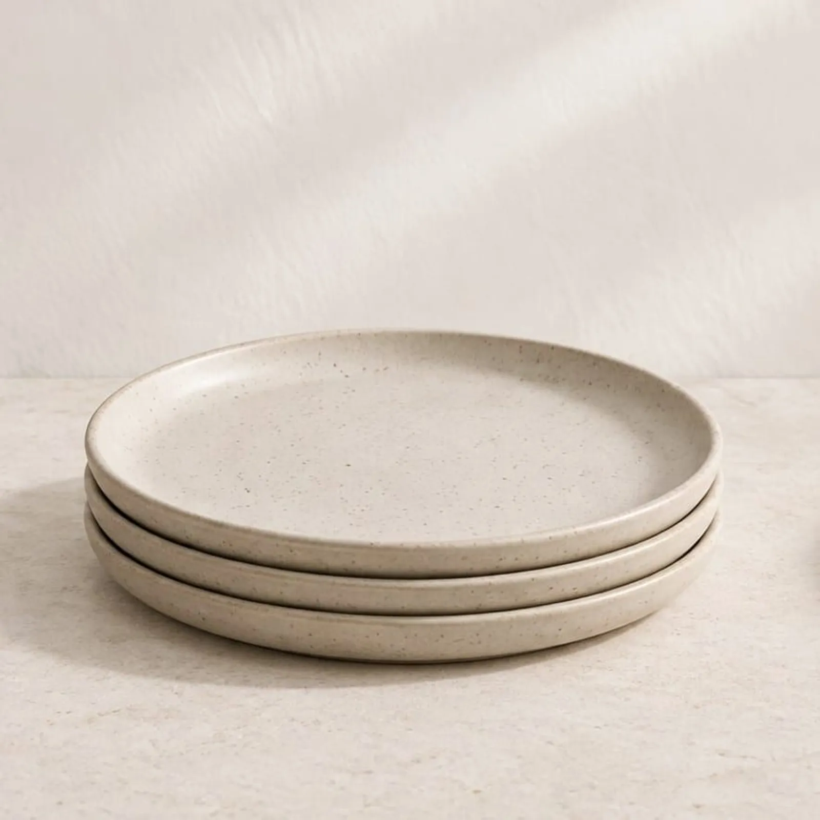 Assiette Lönn blanc craie II - miniature 2