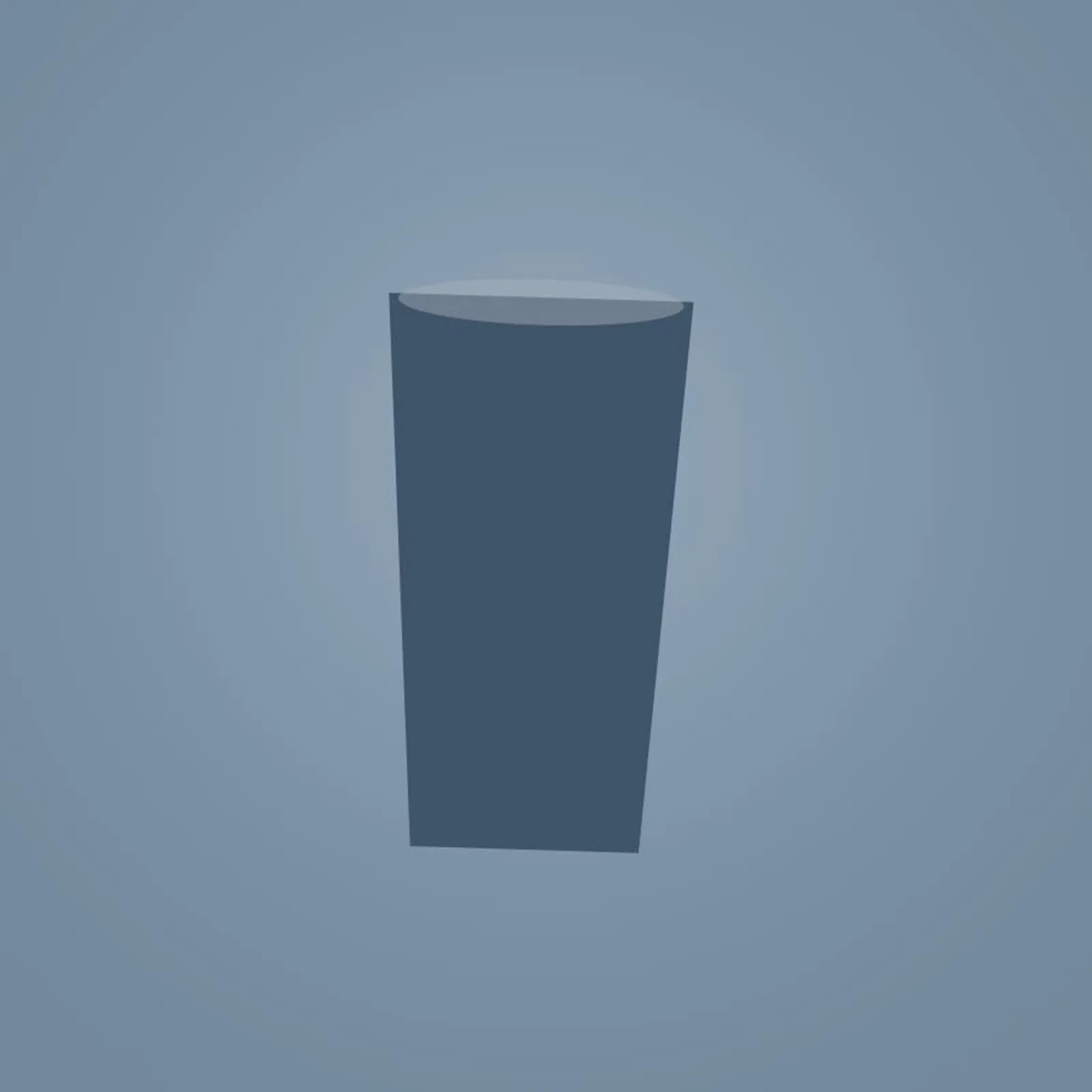 Glas Ö Havsblå