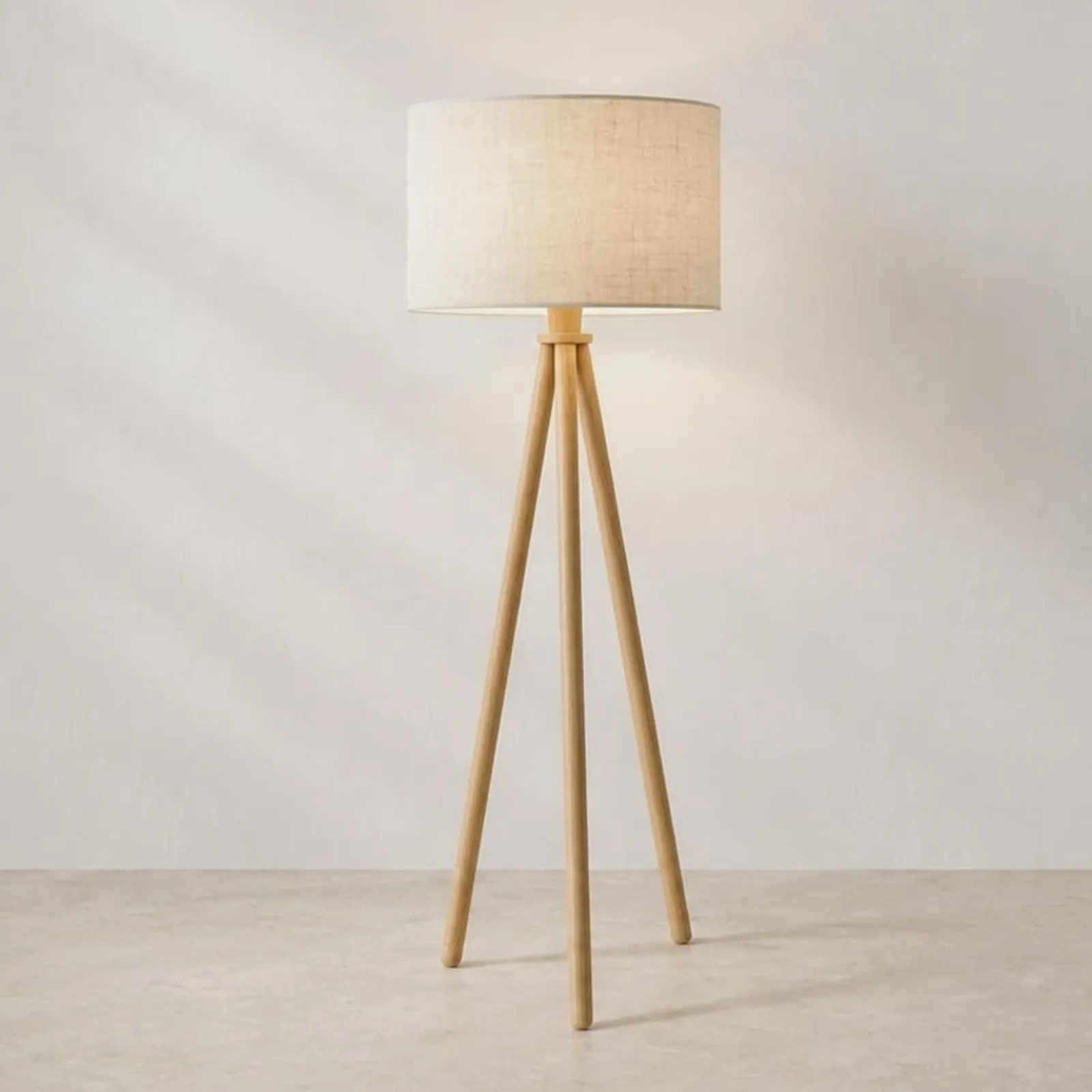 Golvlampa Råg Natur - miniatyr 2