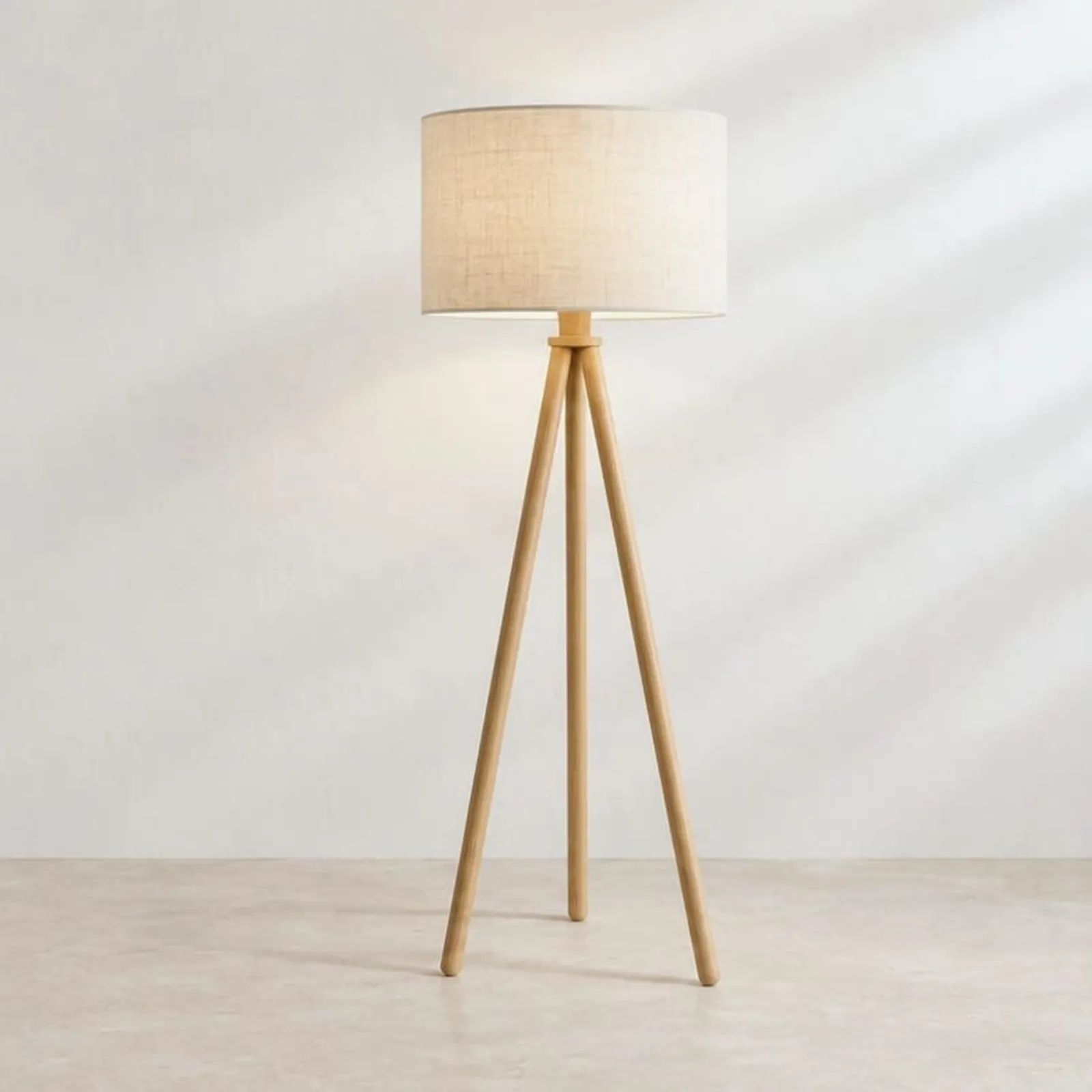Golvlampa Lin Natur IV - miniatyr 1