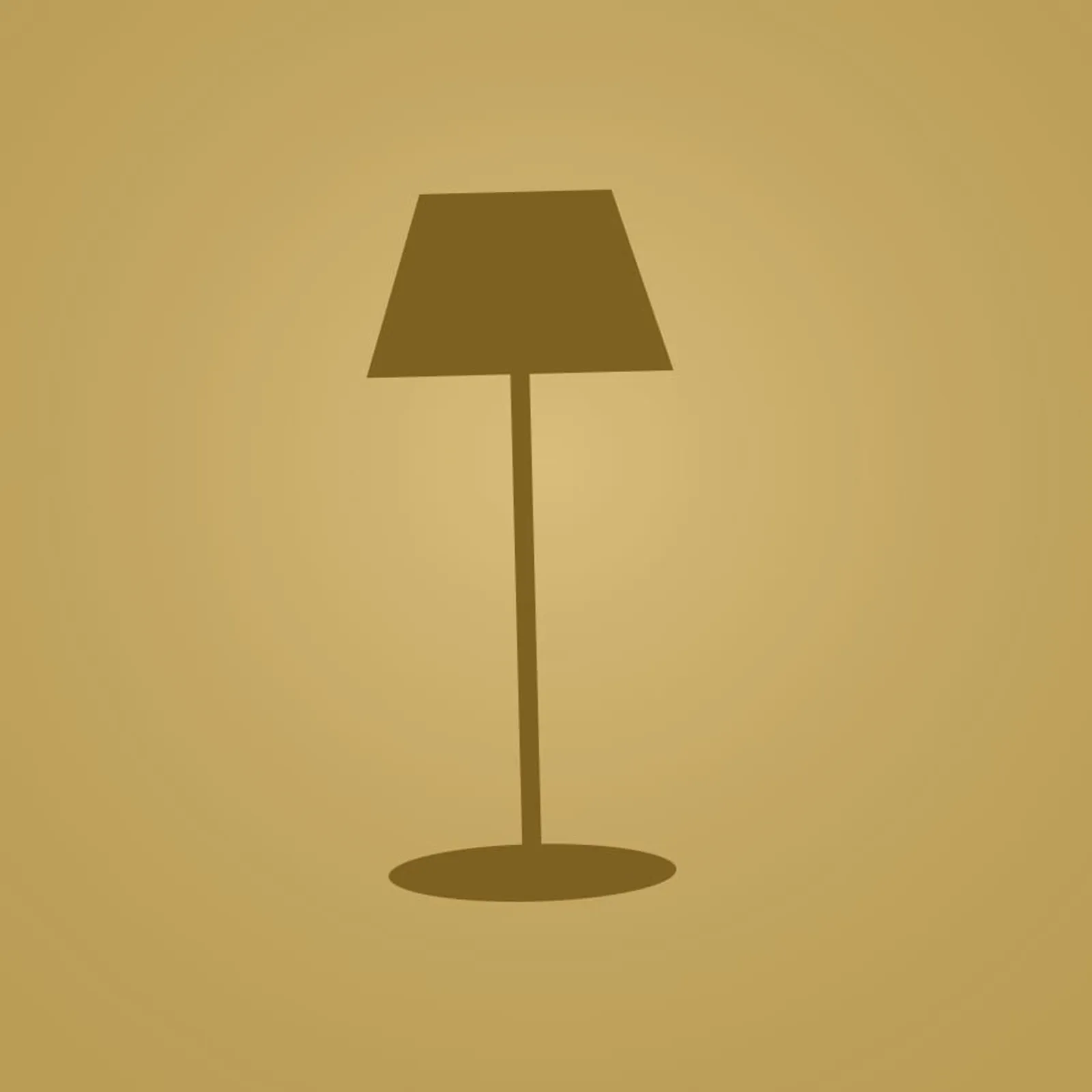 Golvlampa En Mässing